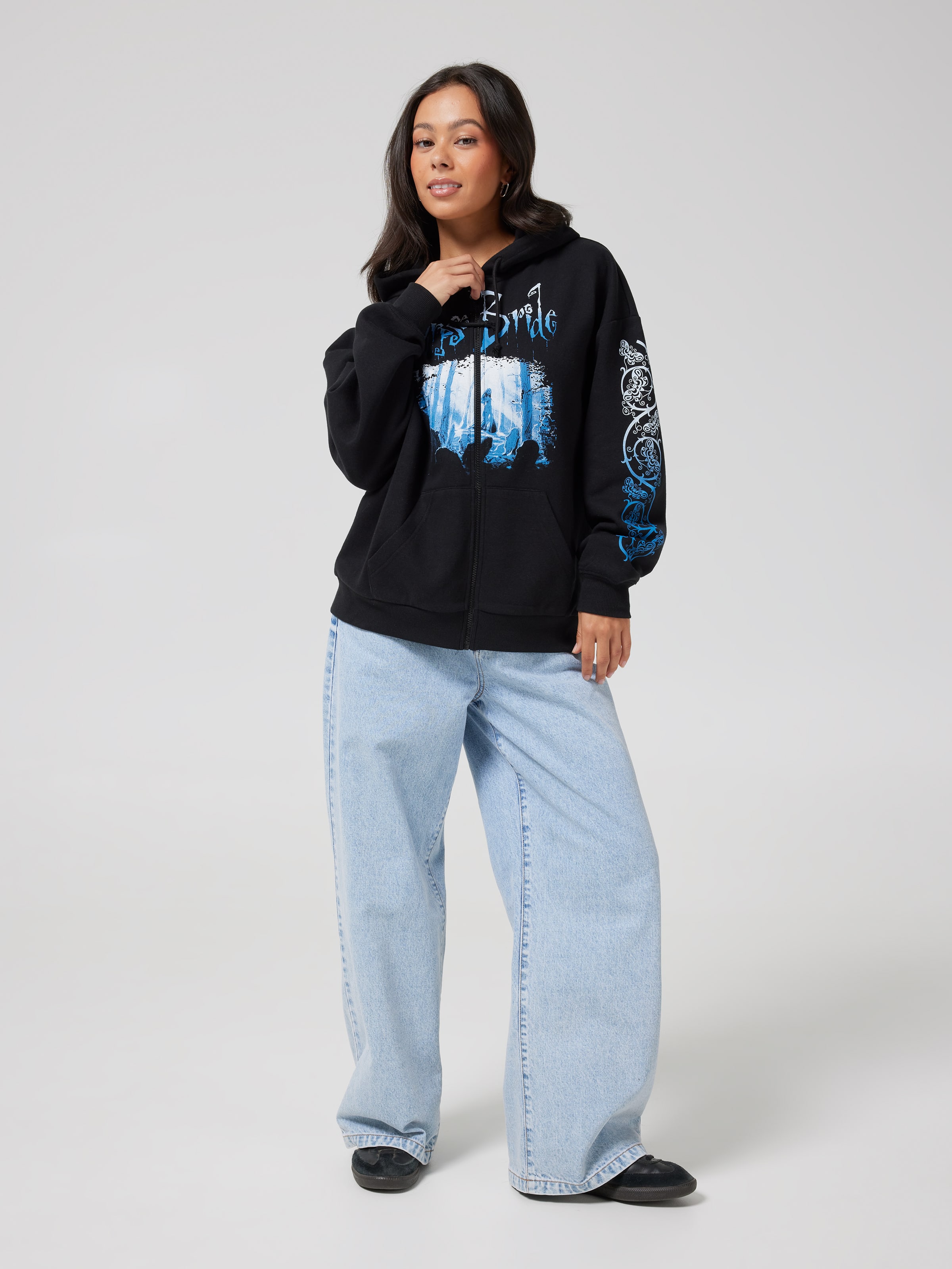 Corpse Bride Zip Up Hoodie