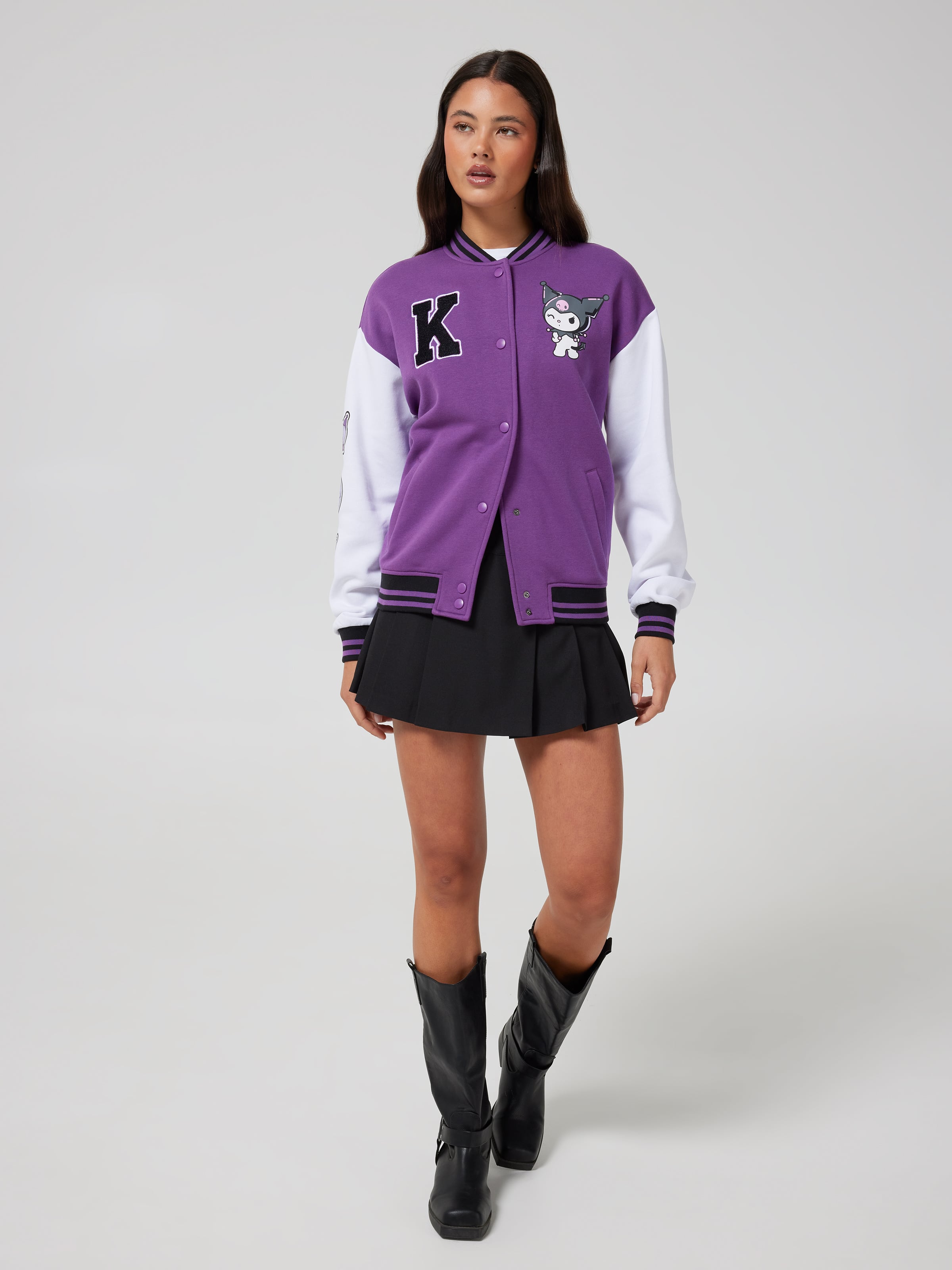 Kuromi Bomber Sweat