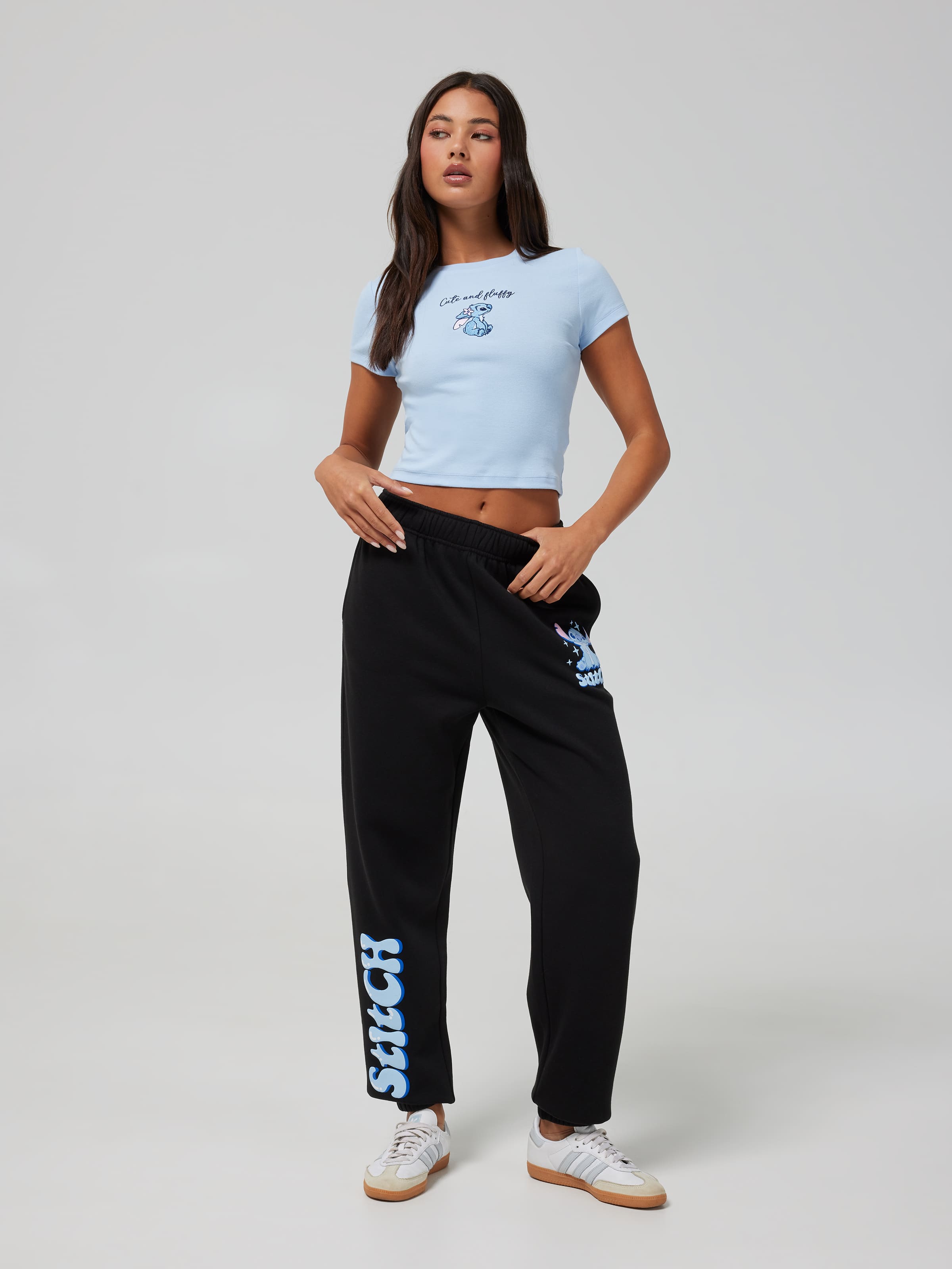 Lilo & Stitch Cute & Fluffy Baby Tee