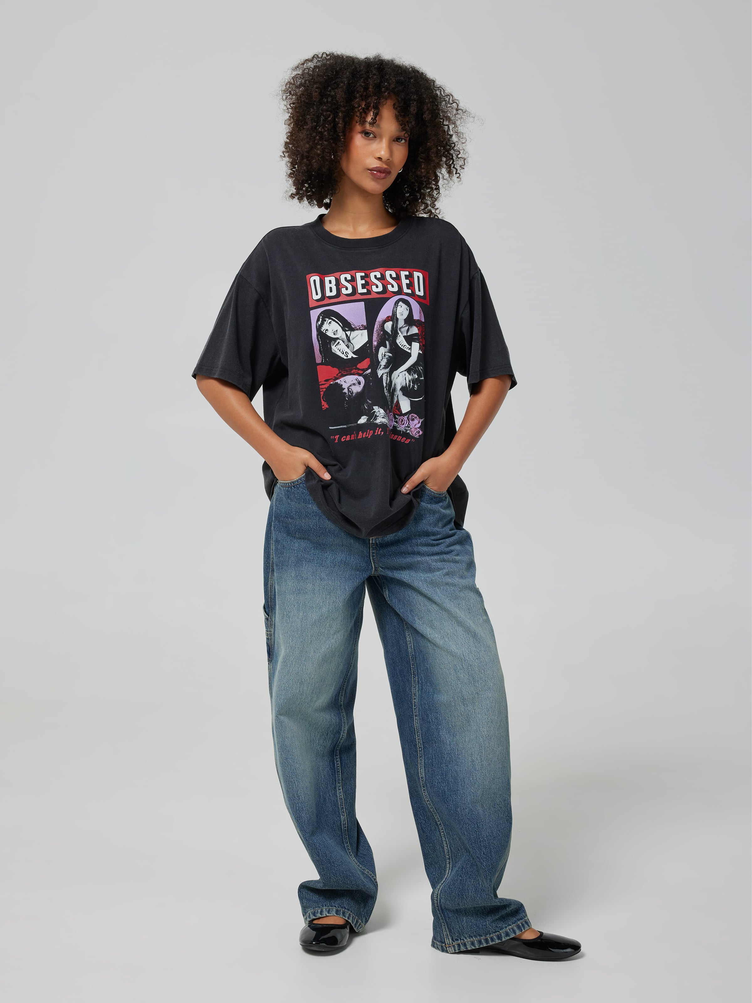 Olivia Obsessed Oversized Tee