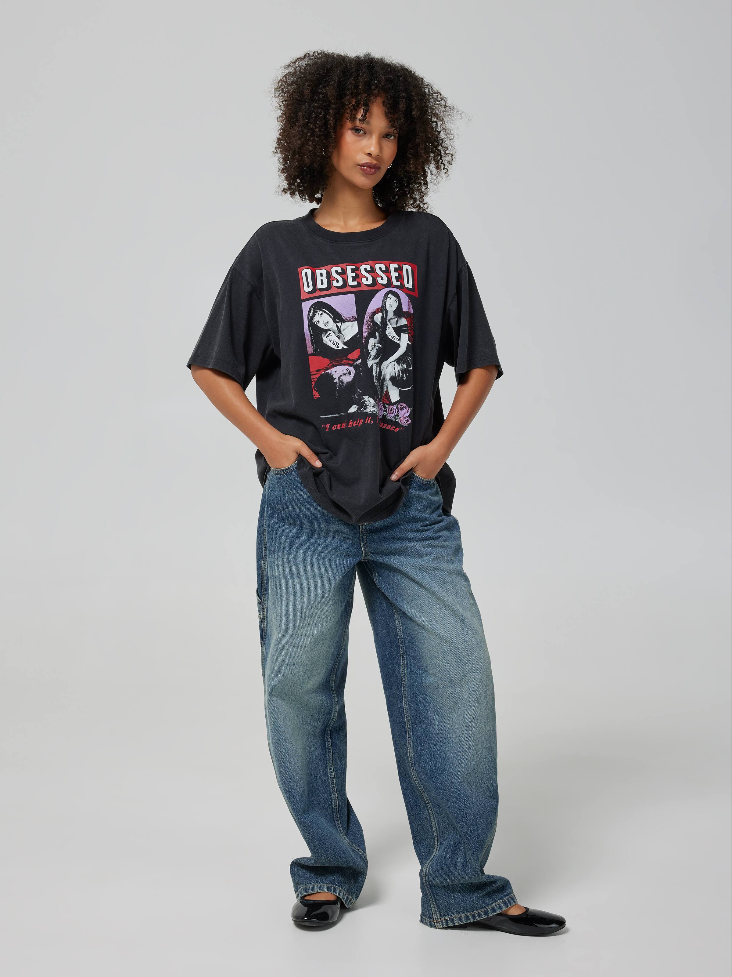Olivia Obsessed Oversized Tee