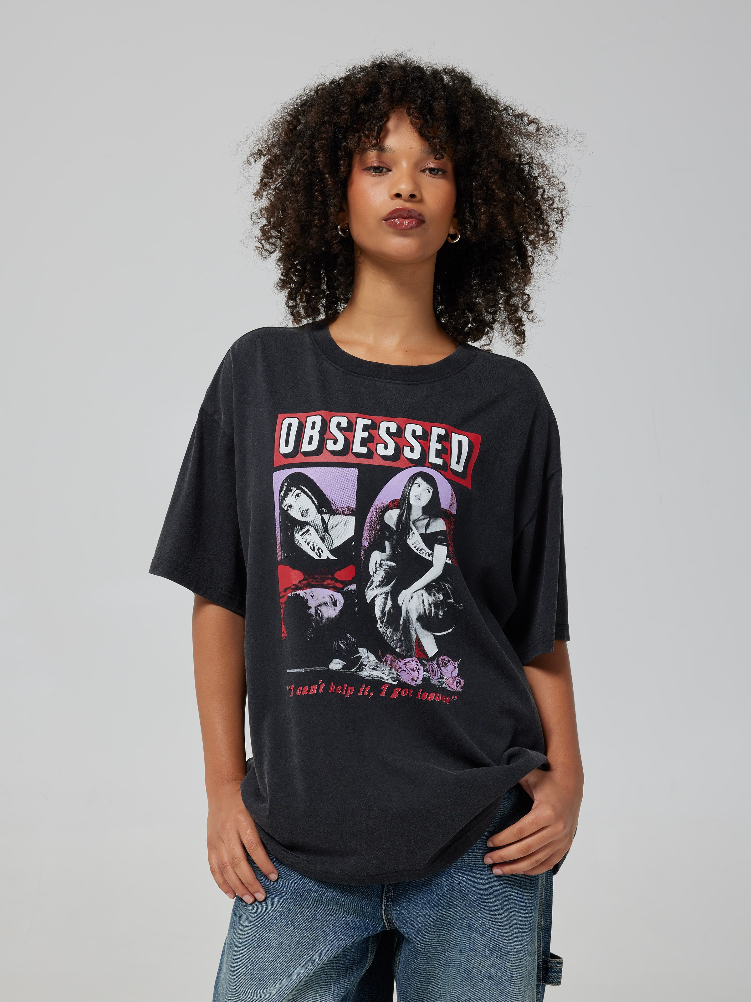 Olivia Obsessed Oversized Tee