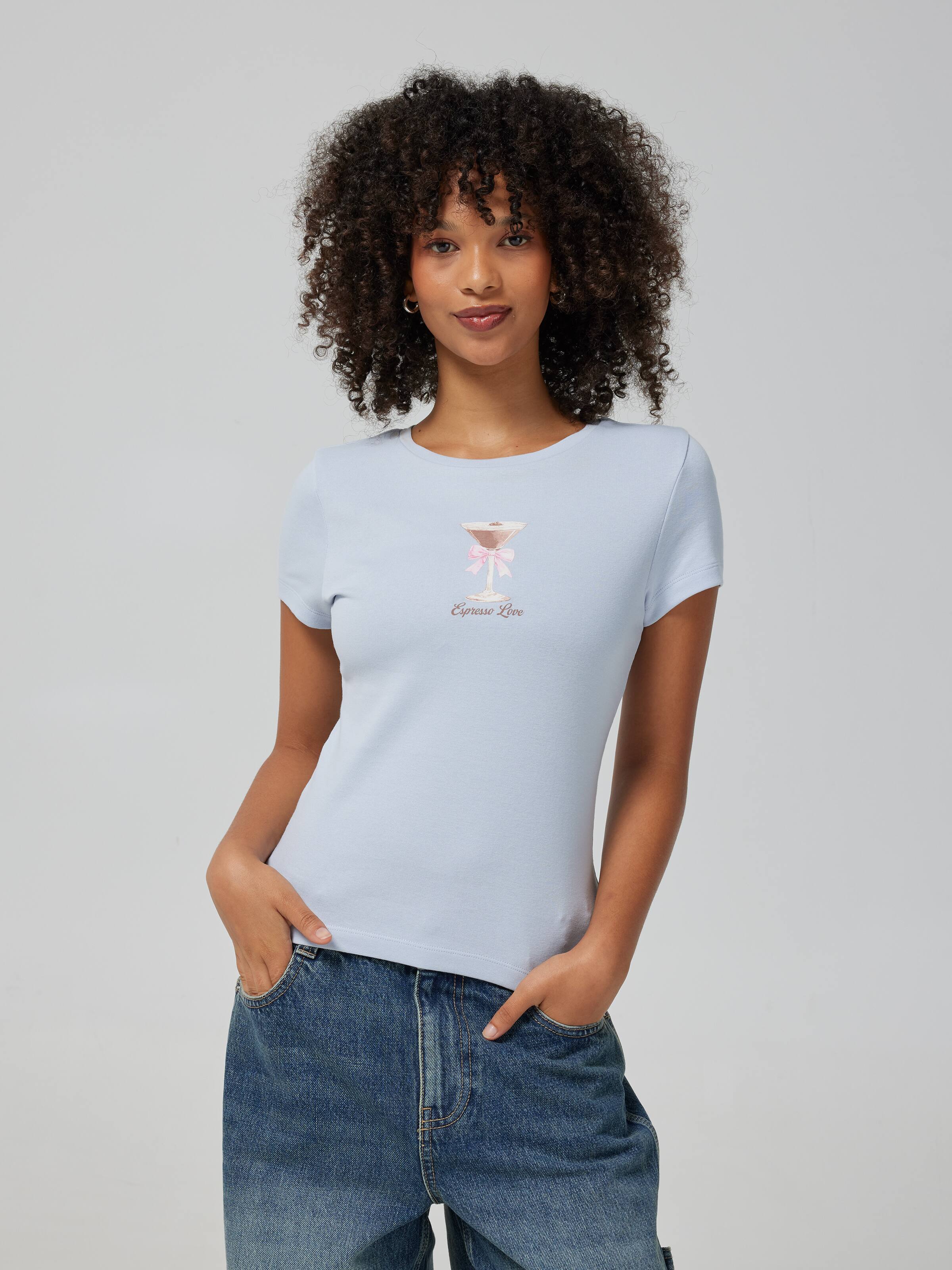 Espresso Love Baby Tee
