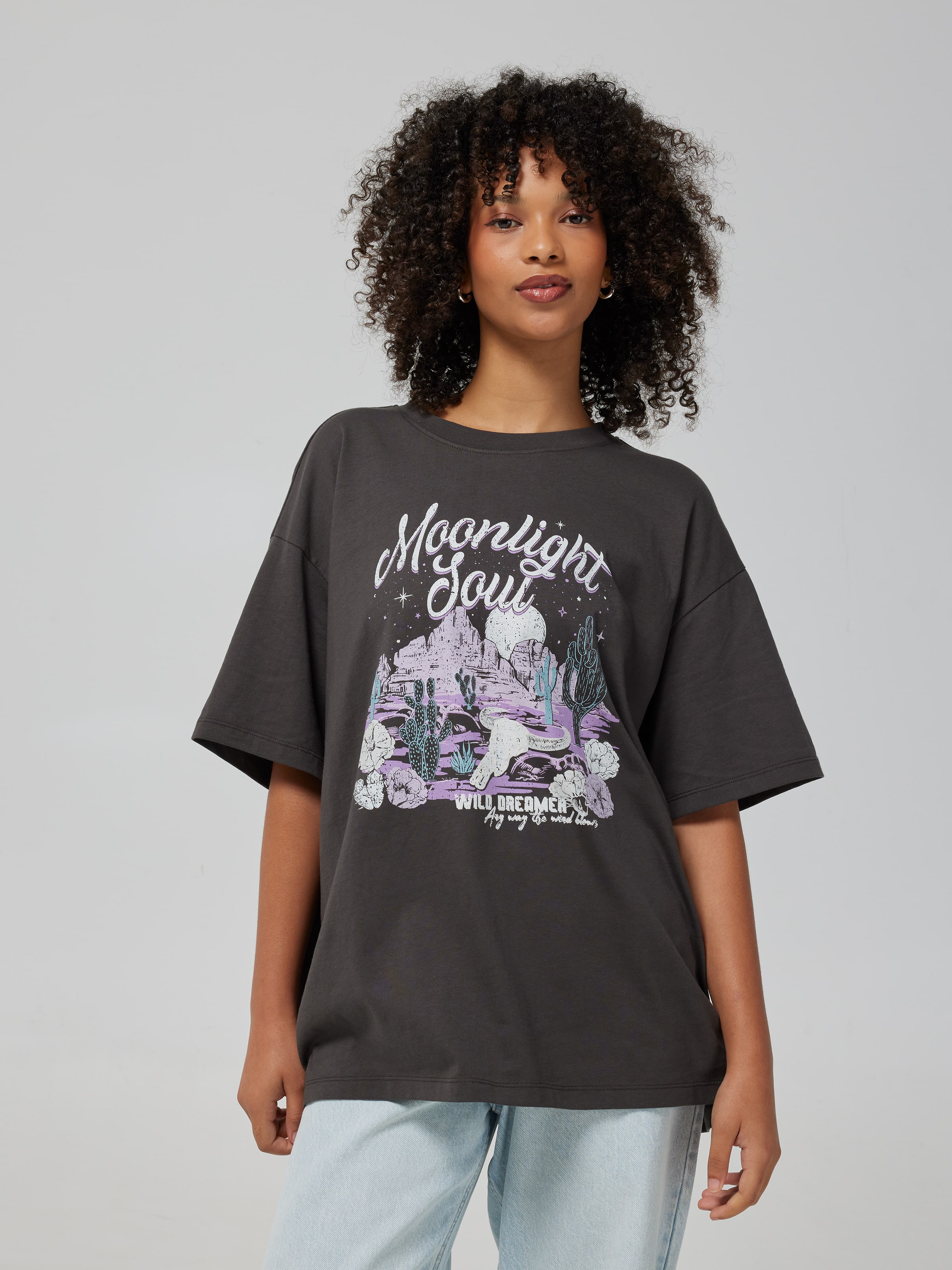 Moonlight Soul Oversized Tee