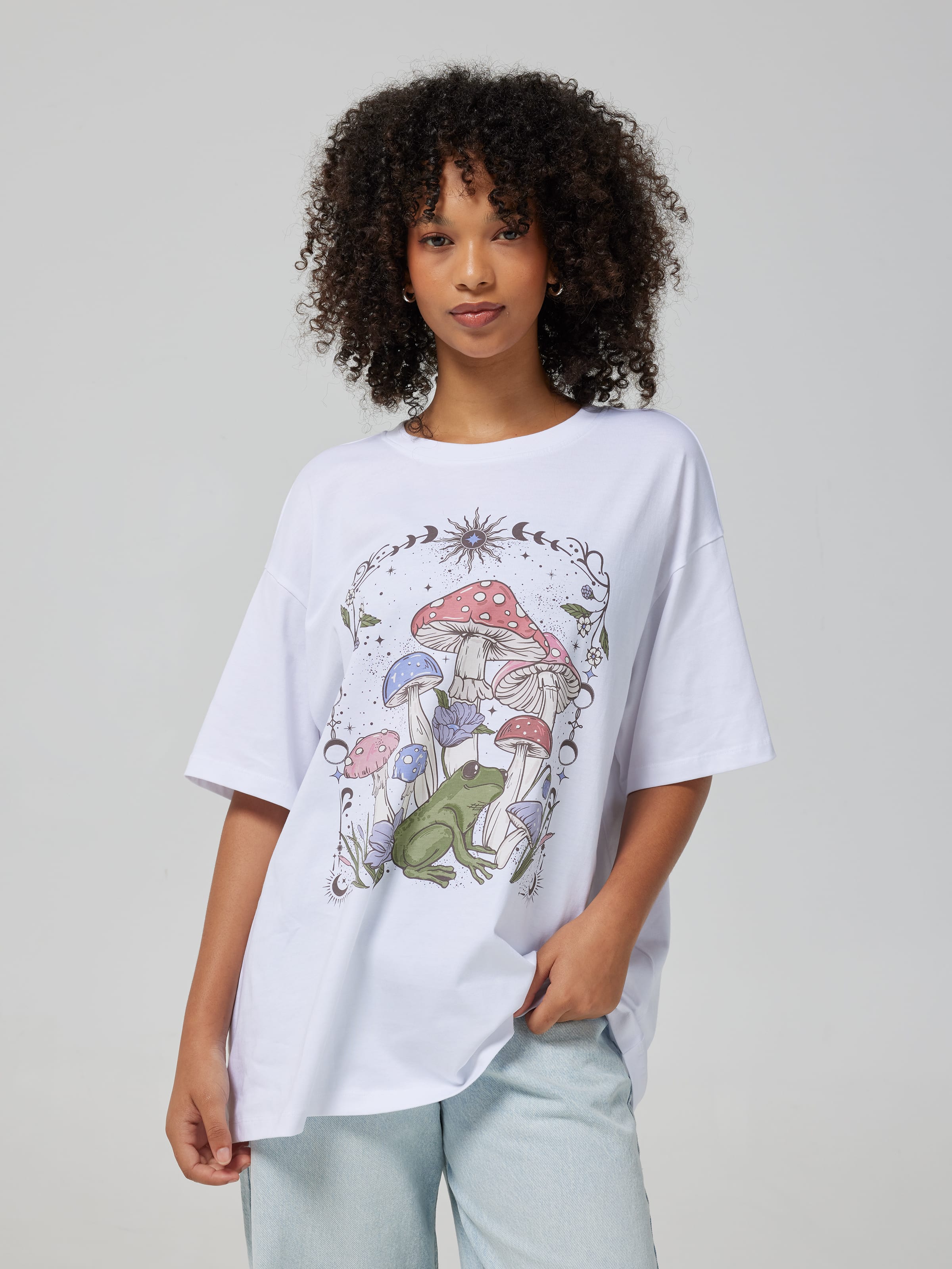 Mystic Frog Oversized Tee