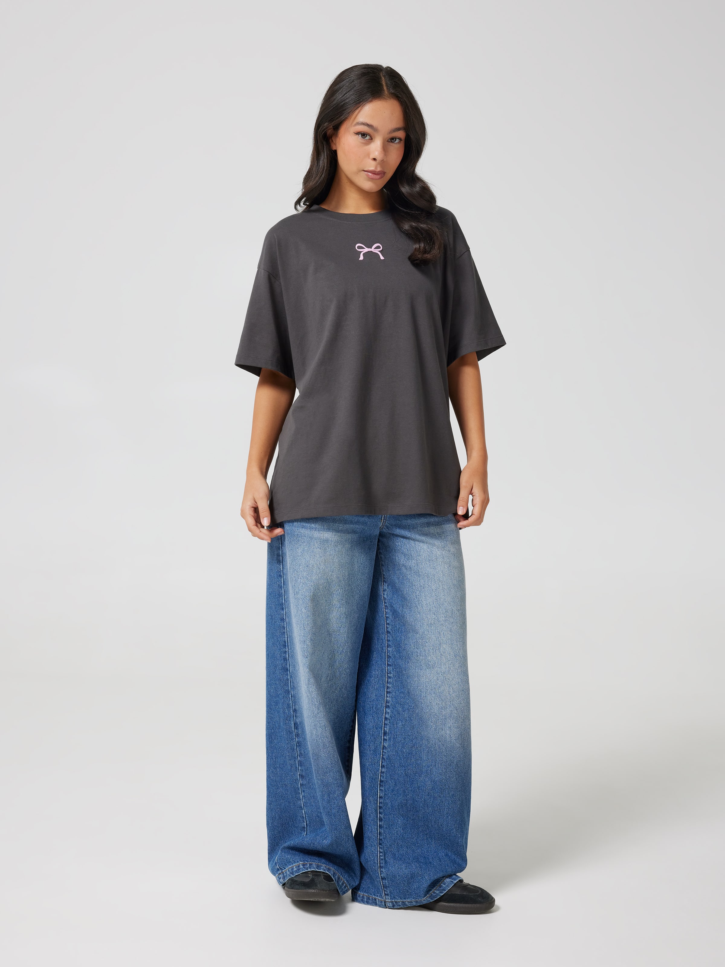 Get Off My Back Oversized Tee