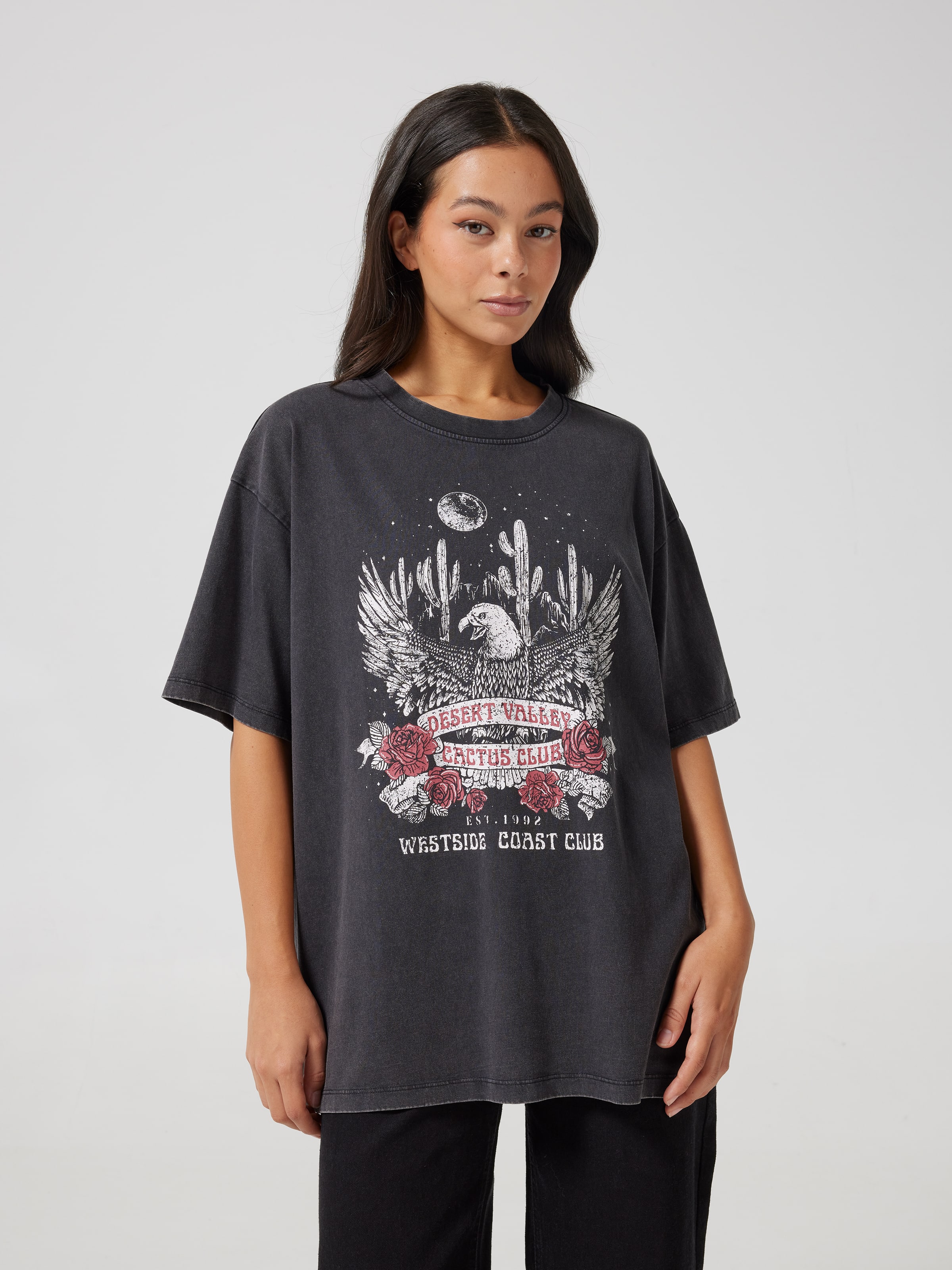Desert Valley Eagle Oversized Tee