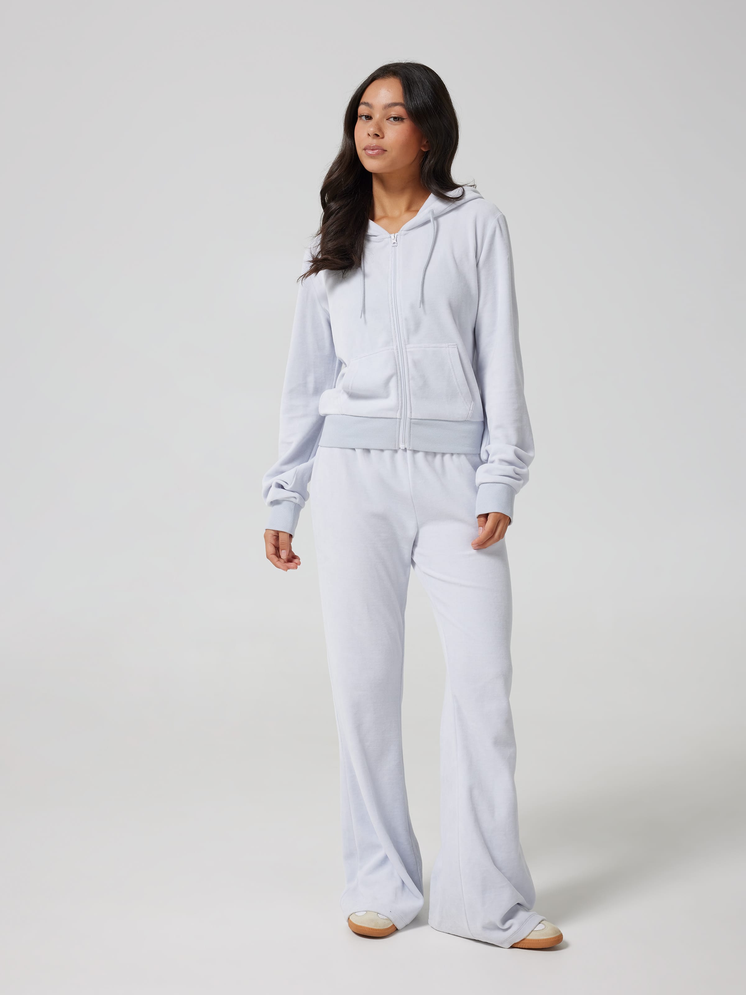 Velour Zip Up