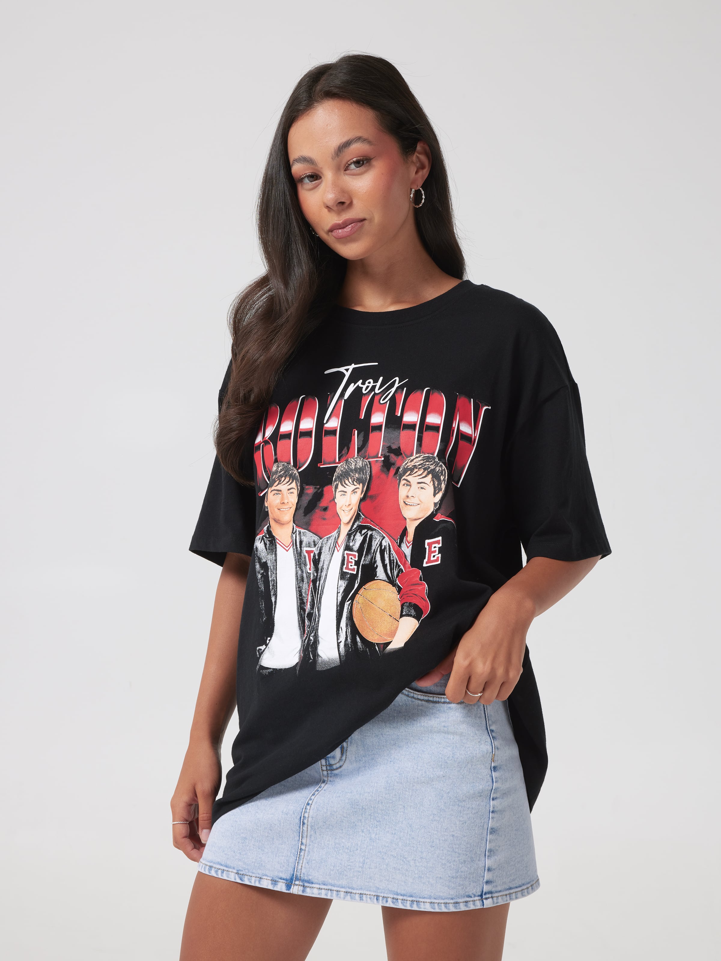 High School Musical Troy Trio Oversized Tee