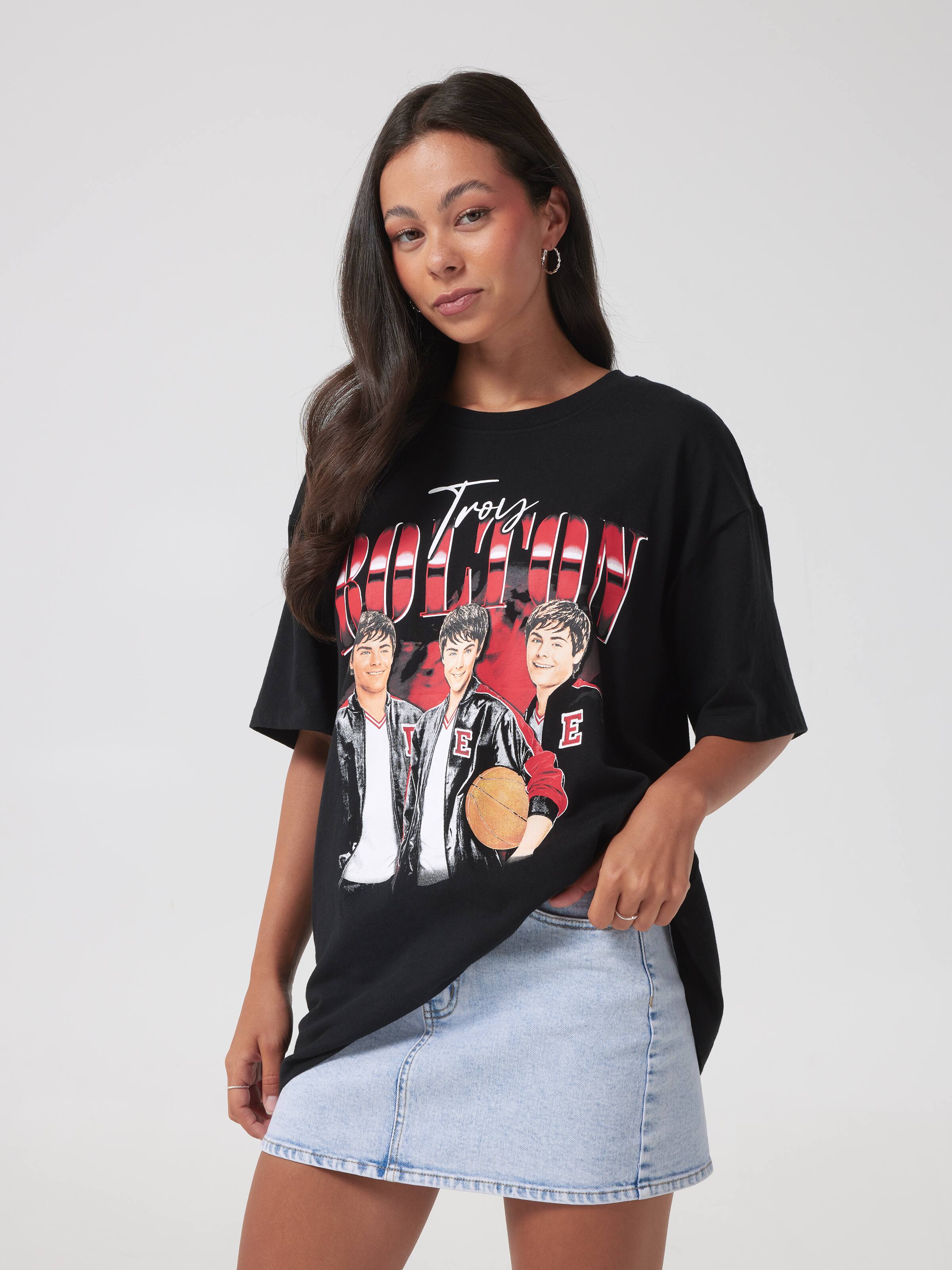 High School Musical Troy Trio Oversized Tee
