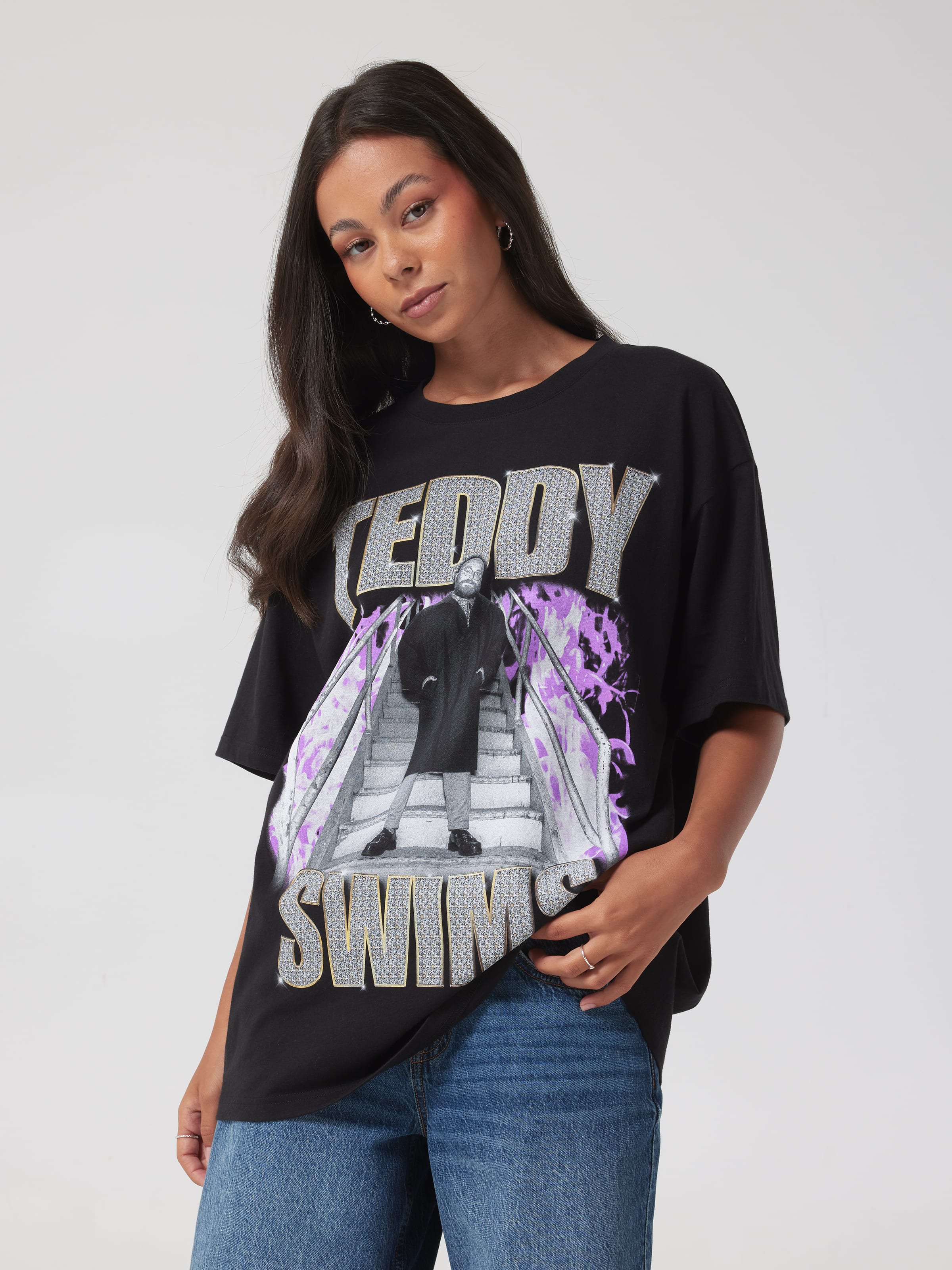 Music Teddy Swims Oversized Tee