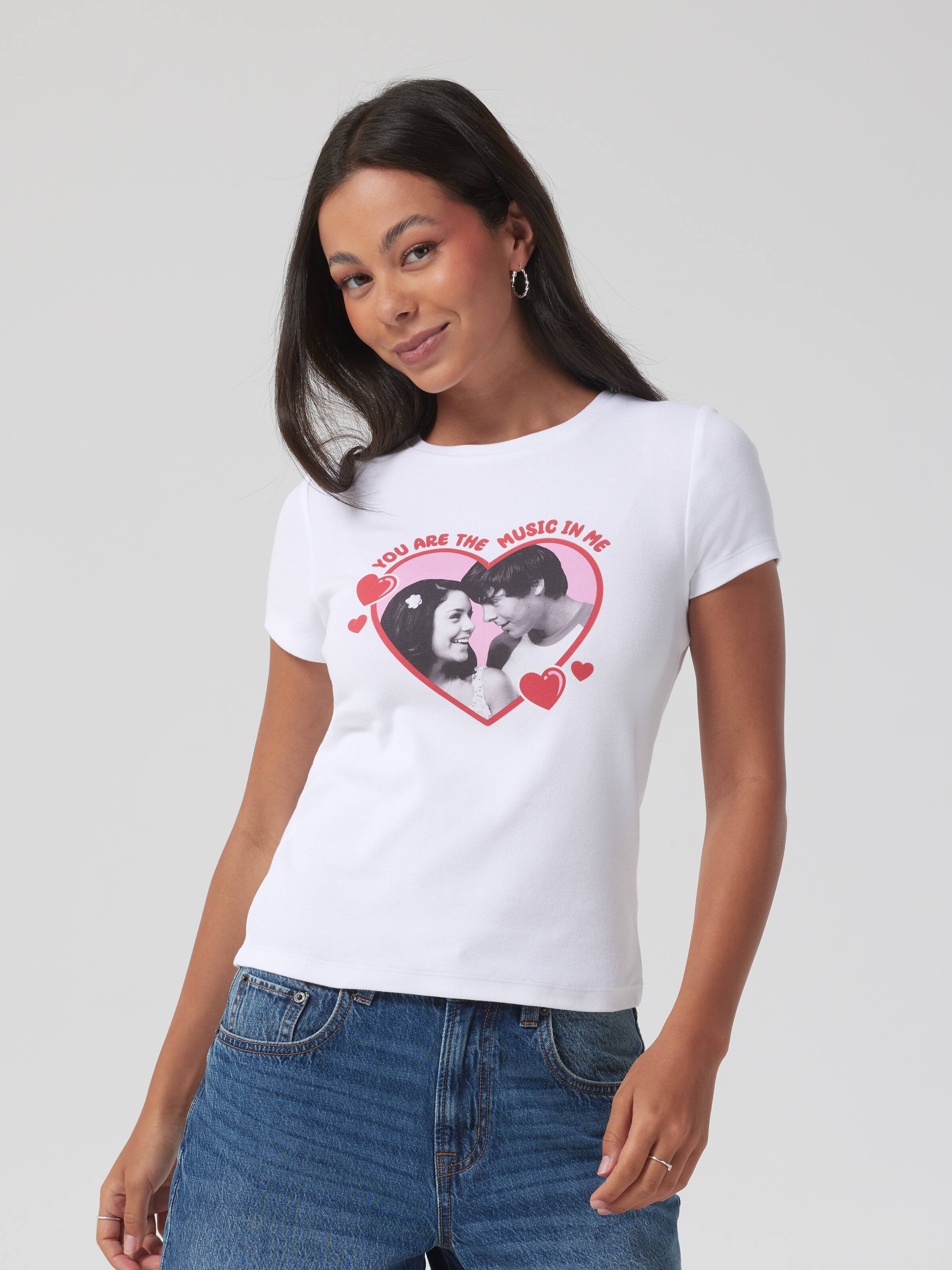 High School Musical Music In Me Baby Tee