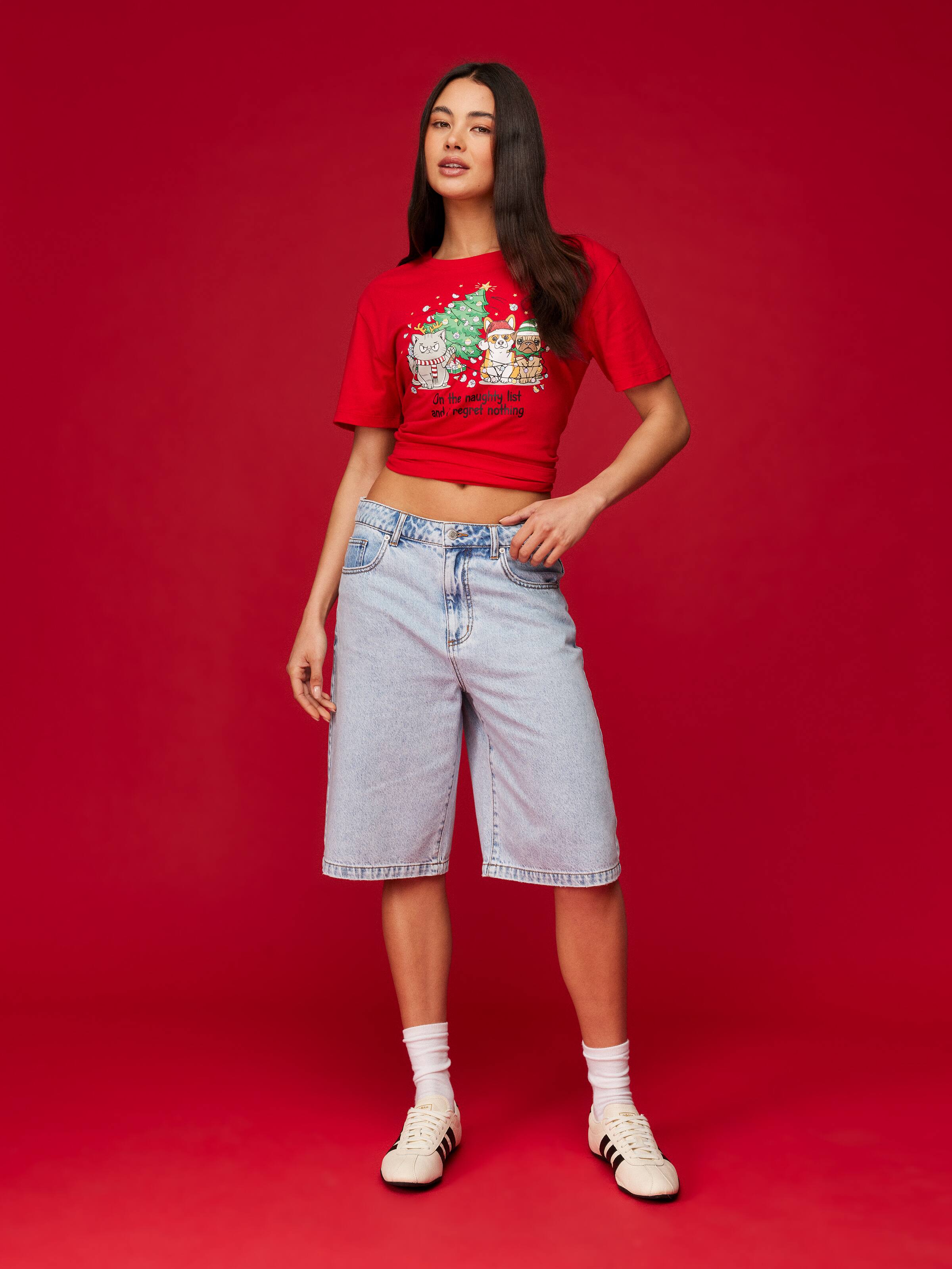 Xmas Naughty List Classic Tee
