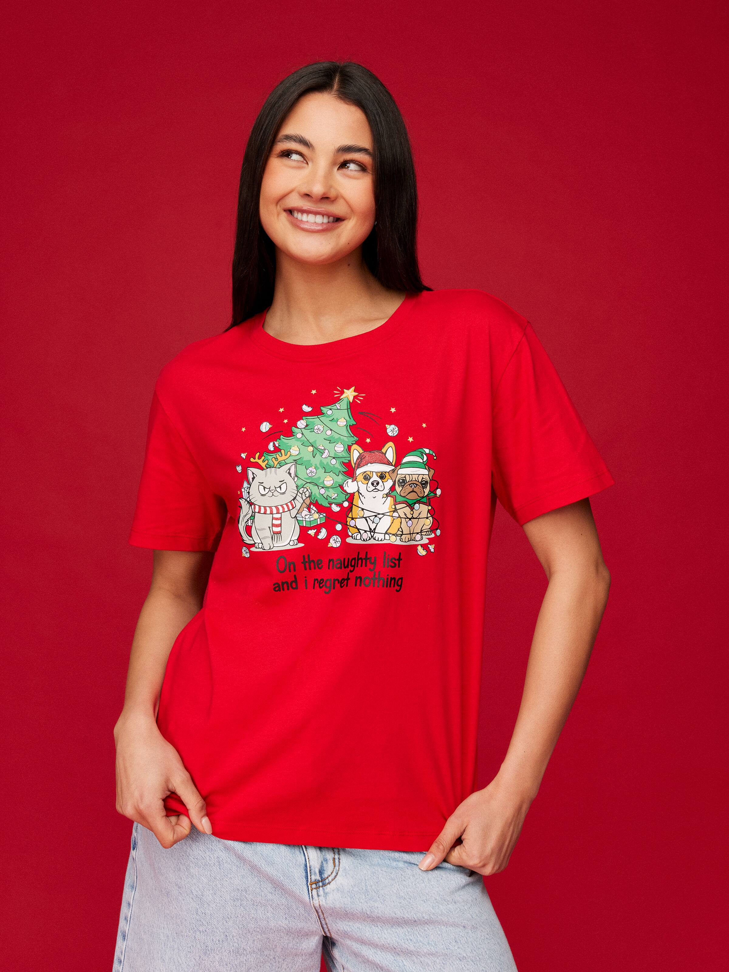 Xmas Naughty List Classic Tee