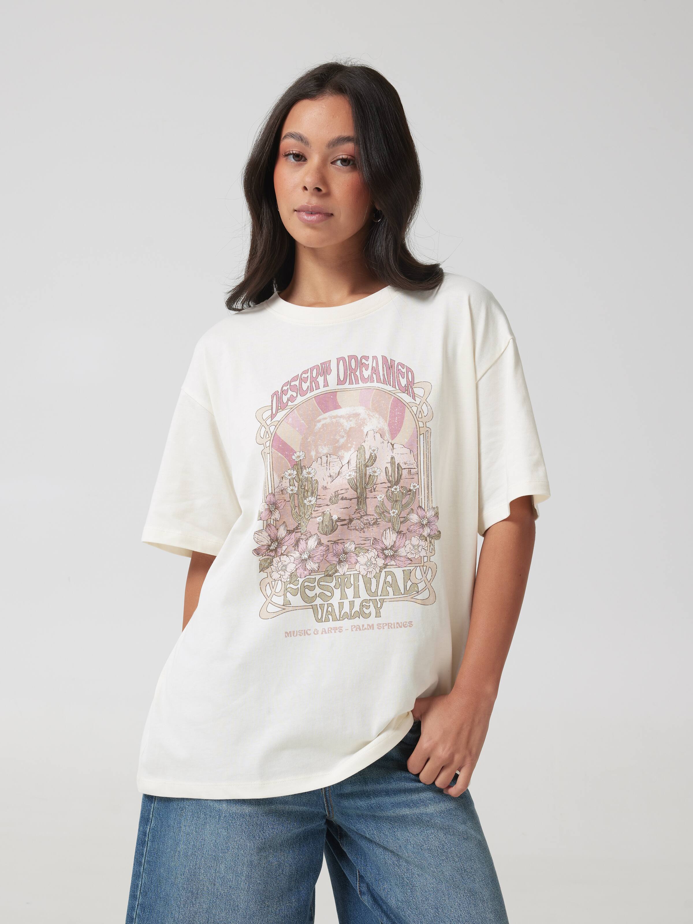 Festival Valley Oversized Tee