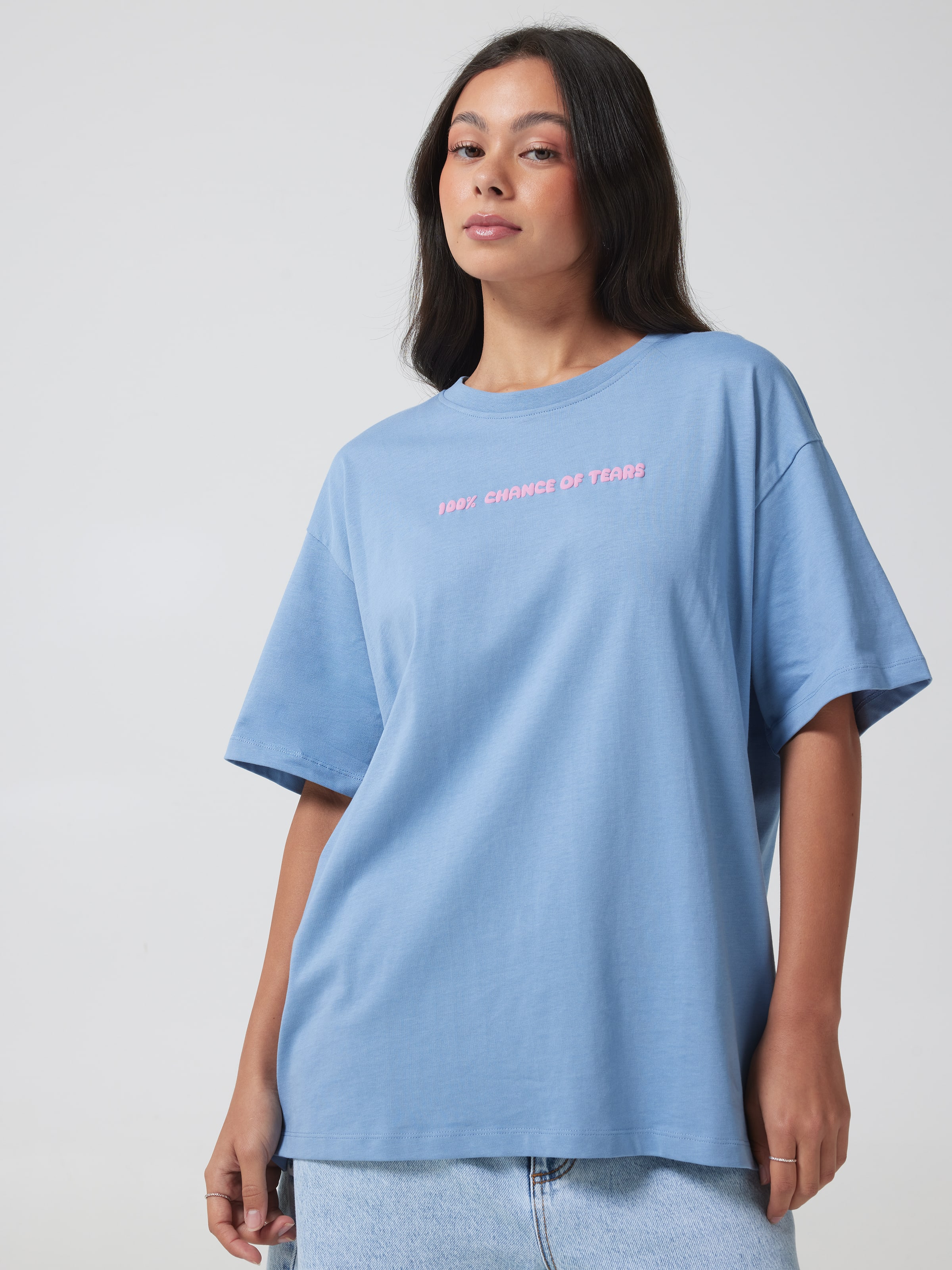 Cute But Cries Oversized Tee