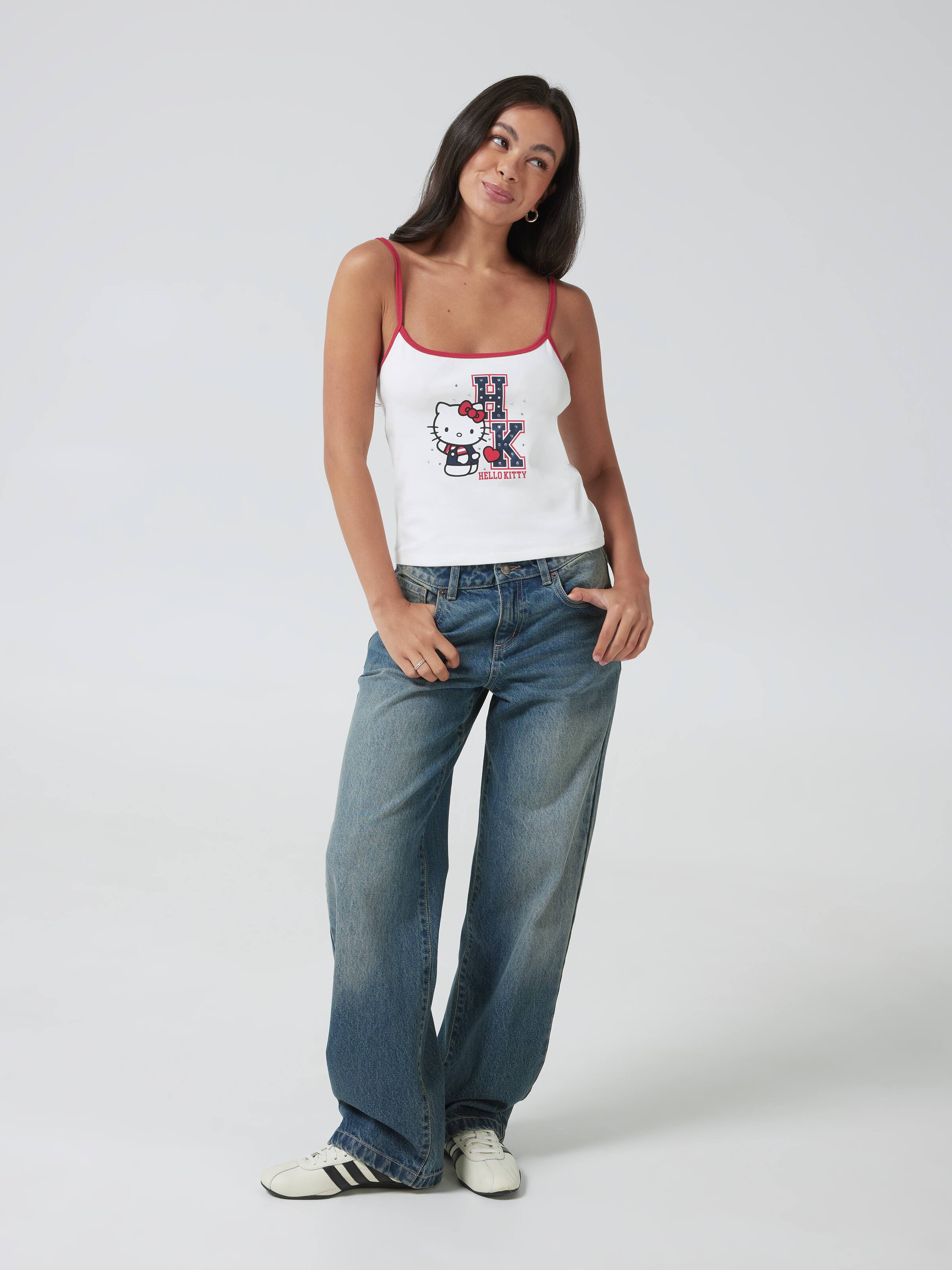 Hello Kitty Varsity Cami Tee