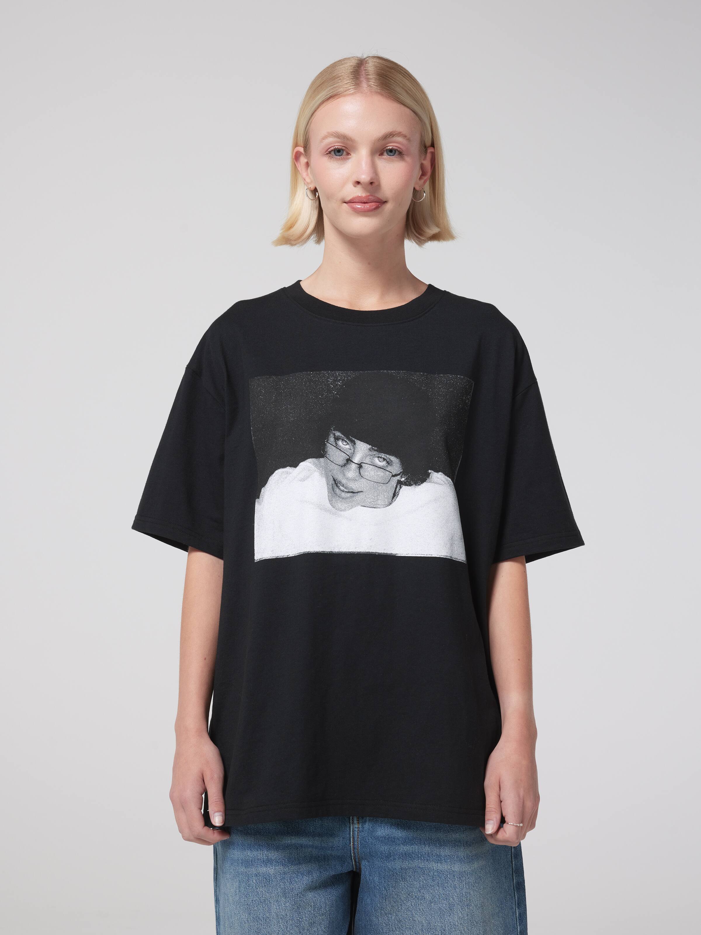 Music Billie College Text Tee