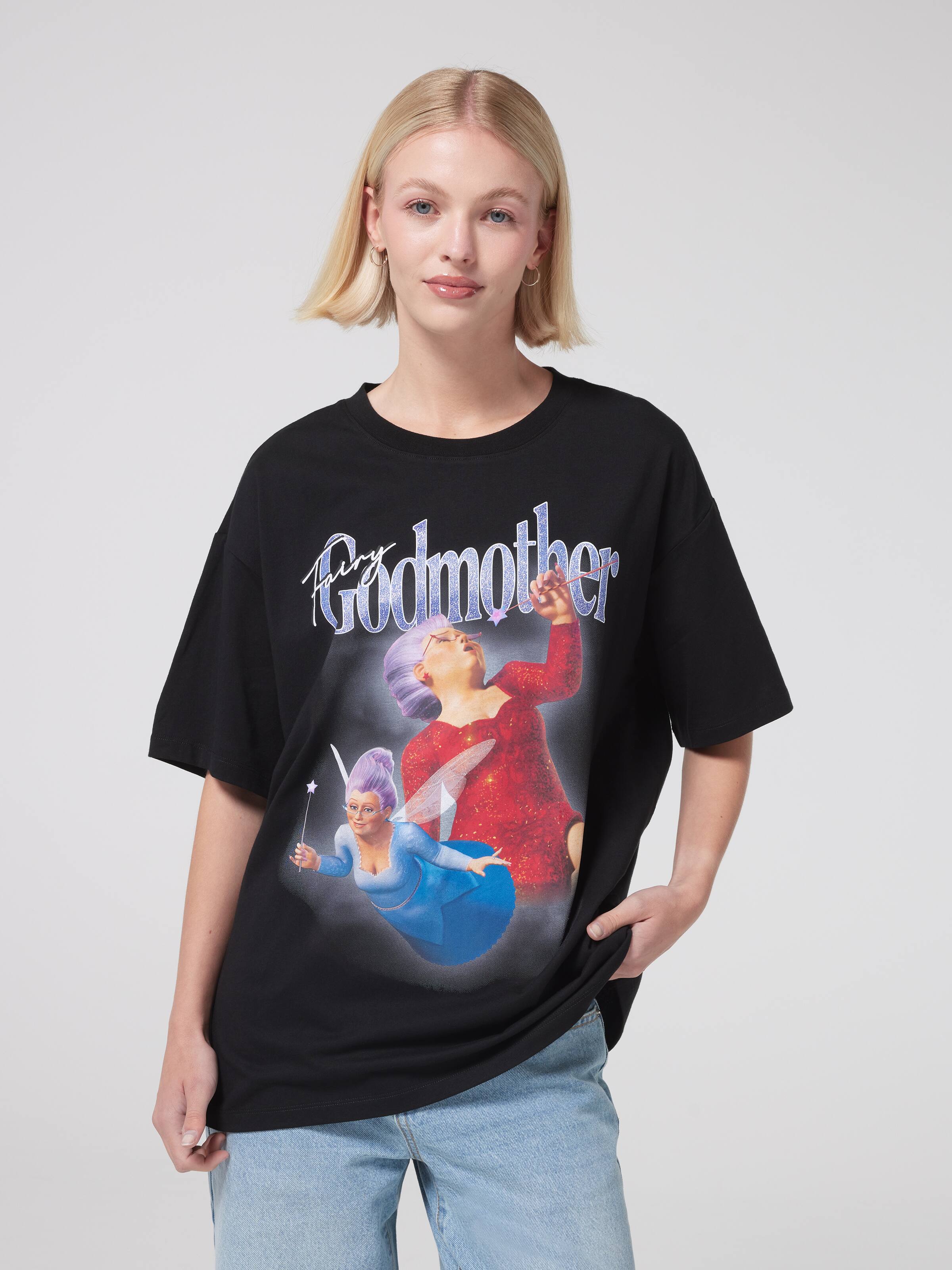 Shrek Fairy Godmother Oversized Tee