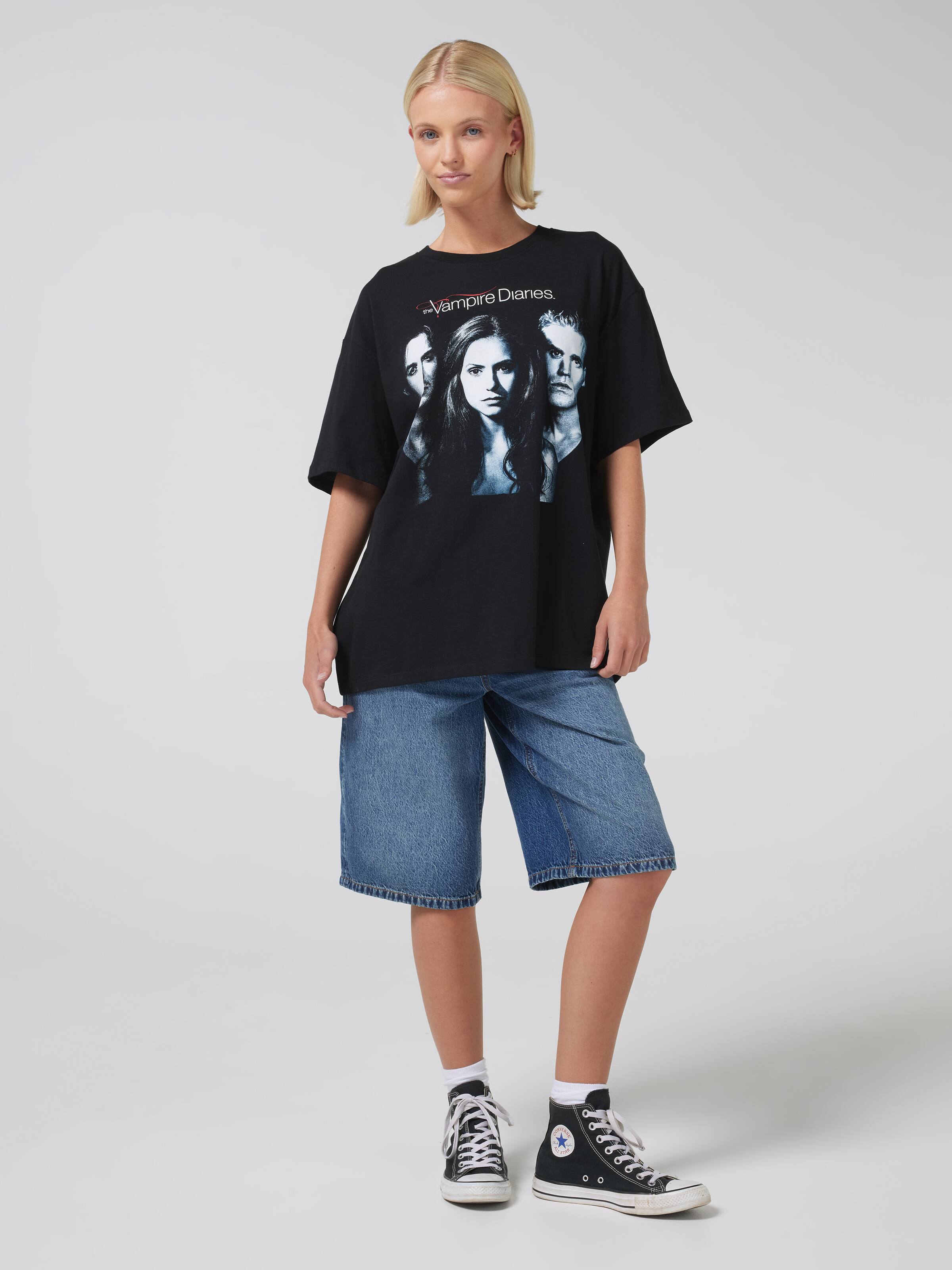 Vampire Diaries Trio Oversized Tee