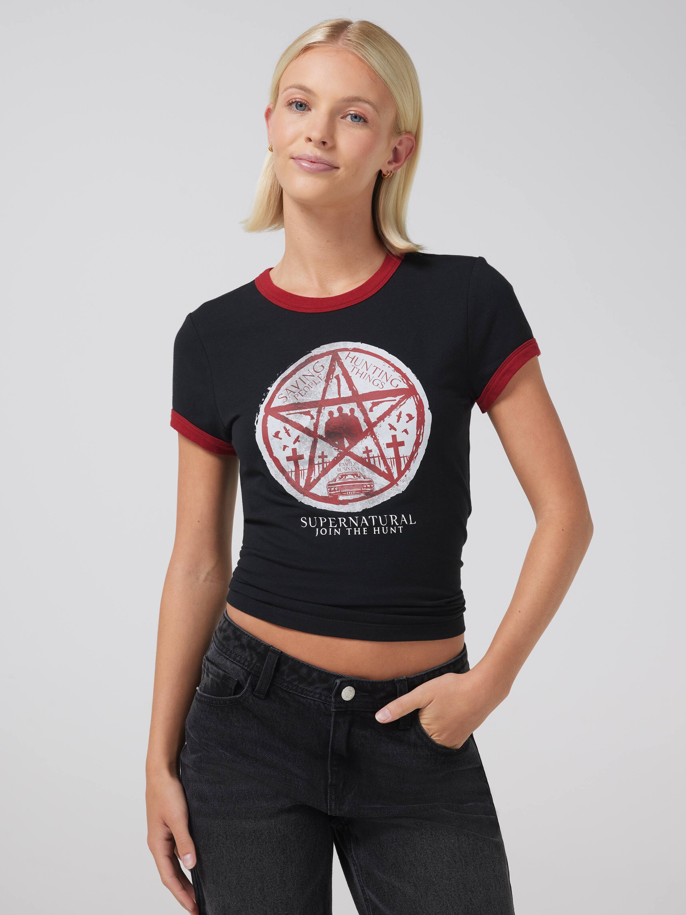 Supernatural Longline Baby Ringer