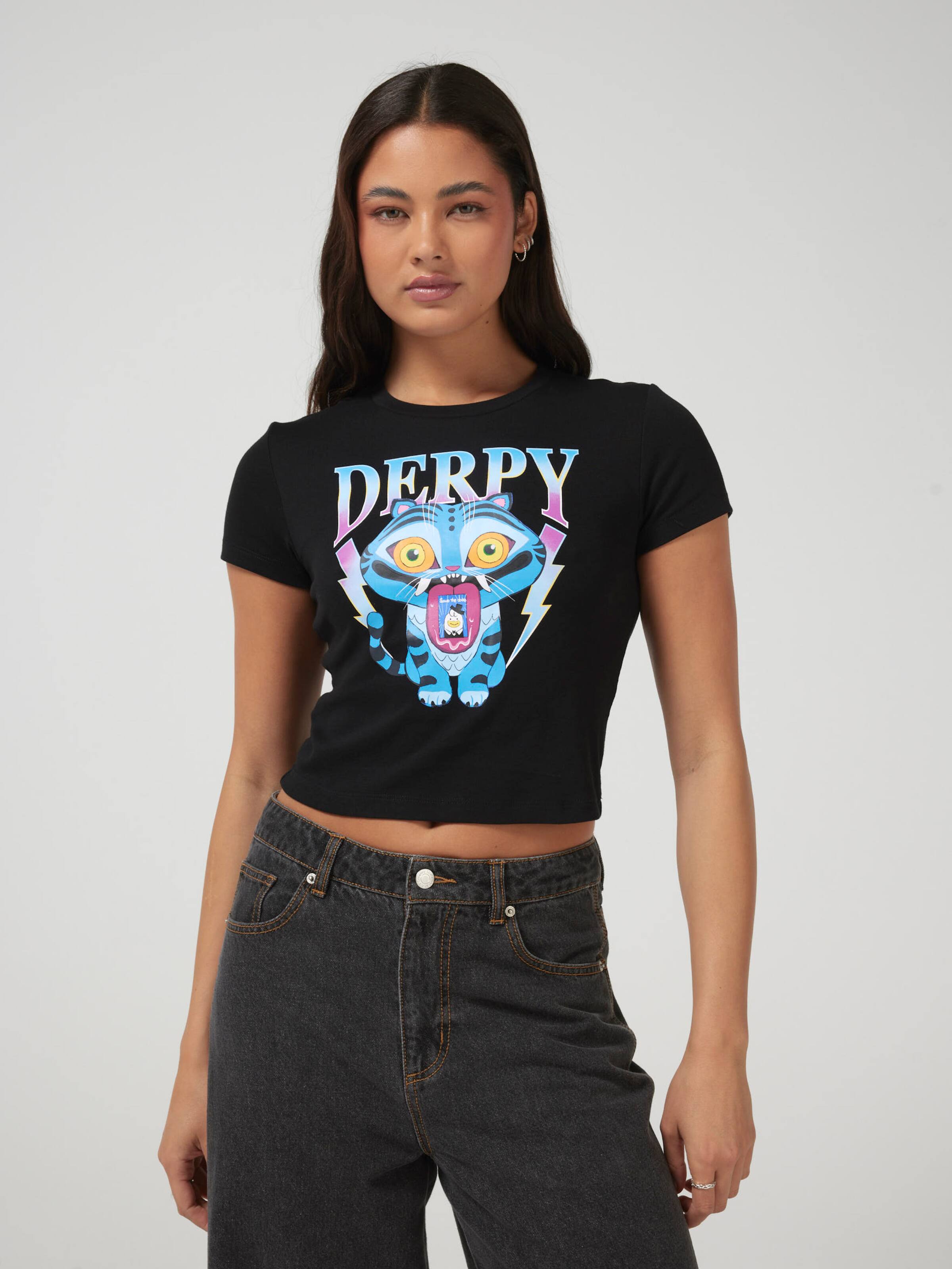 Kpop Demon Hunters Derpy Baby Tee