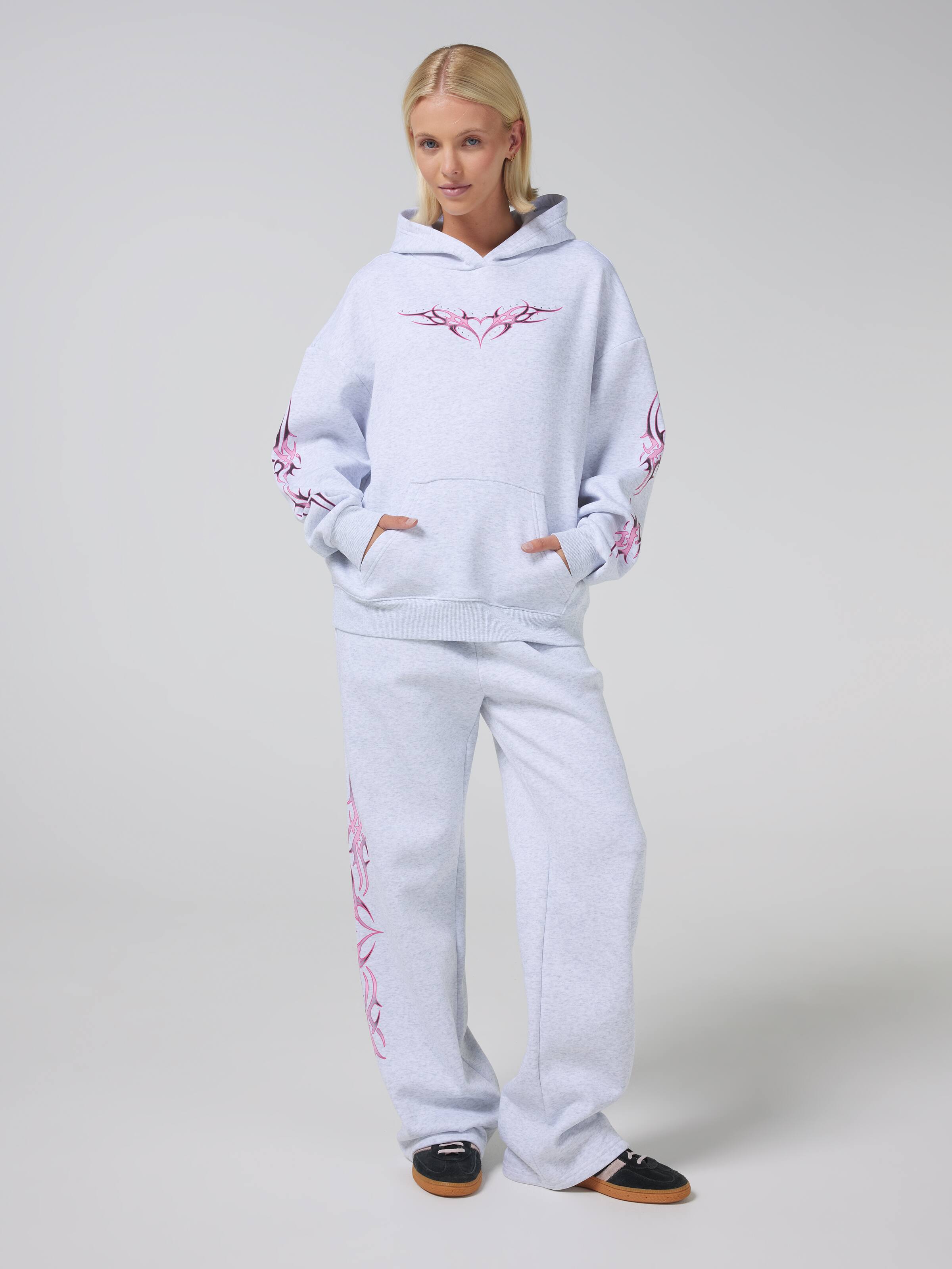 Neo Heart Oversized Hoodie