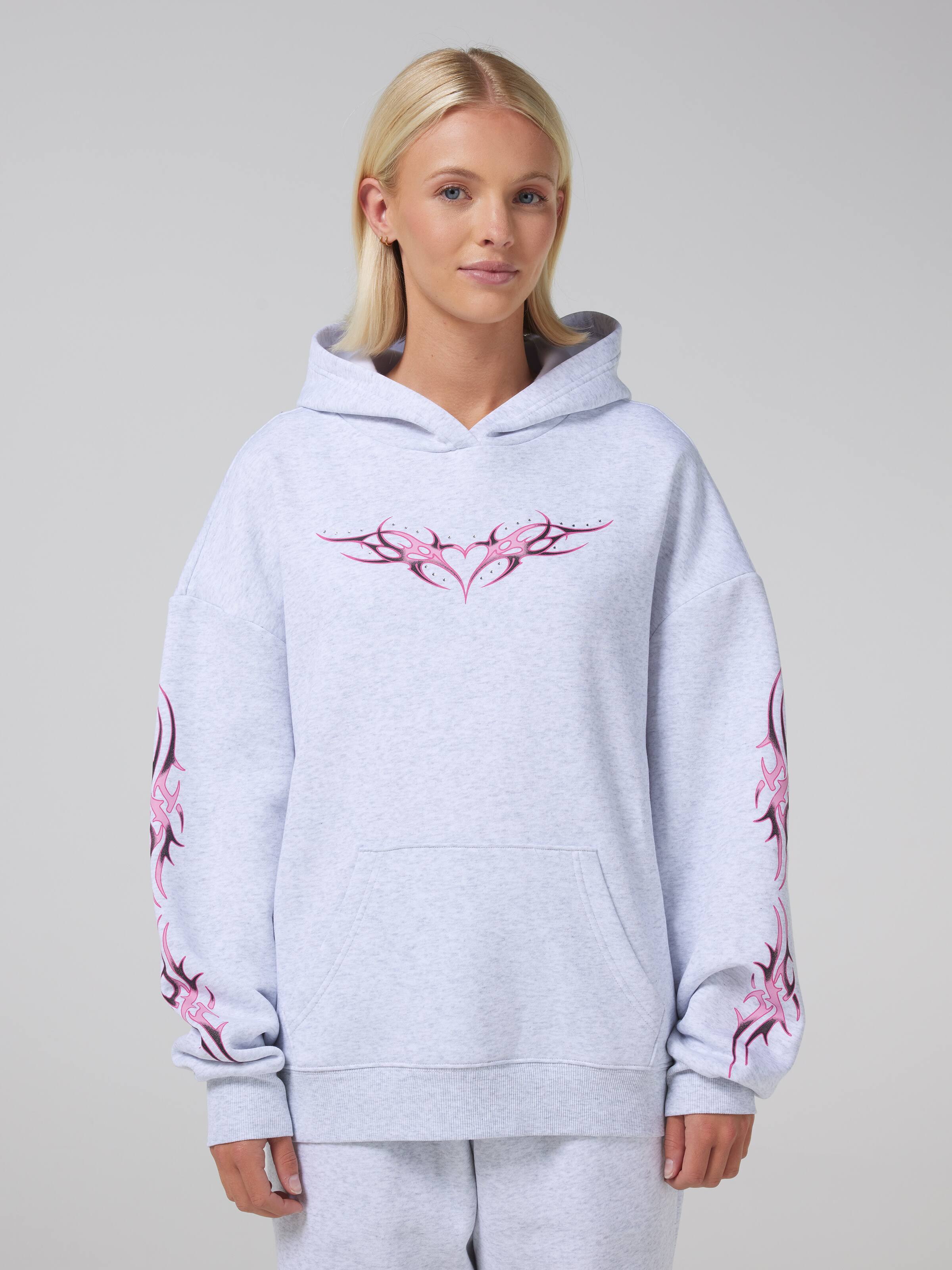 Neo Heart Oversized Hoodie