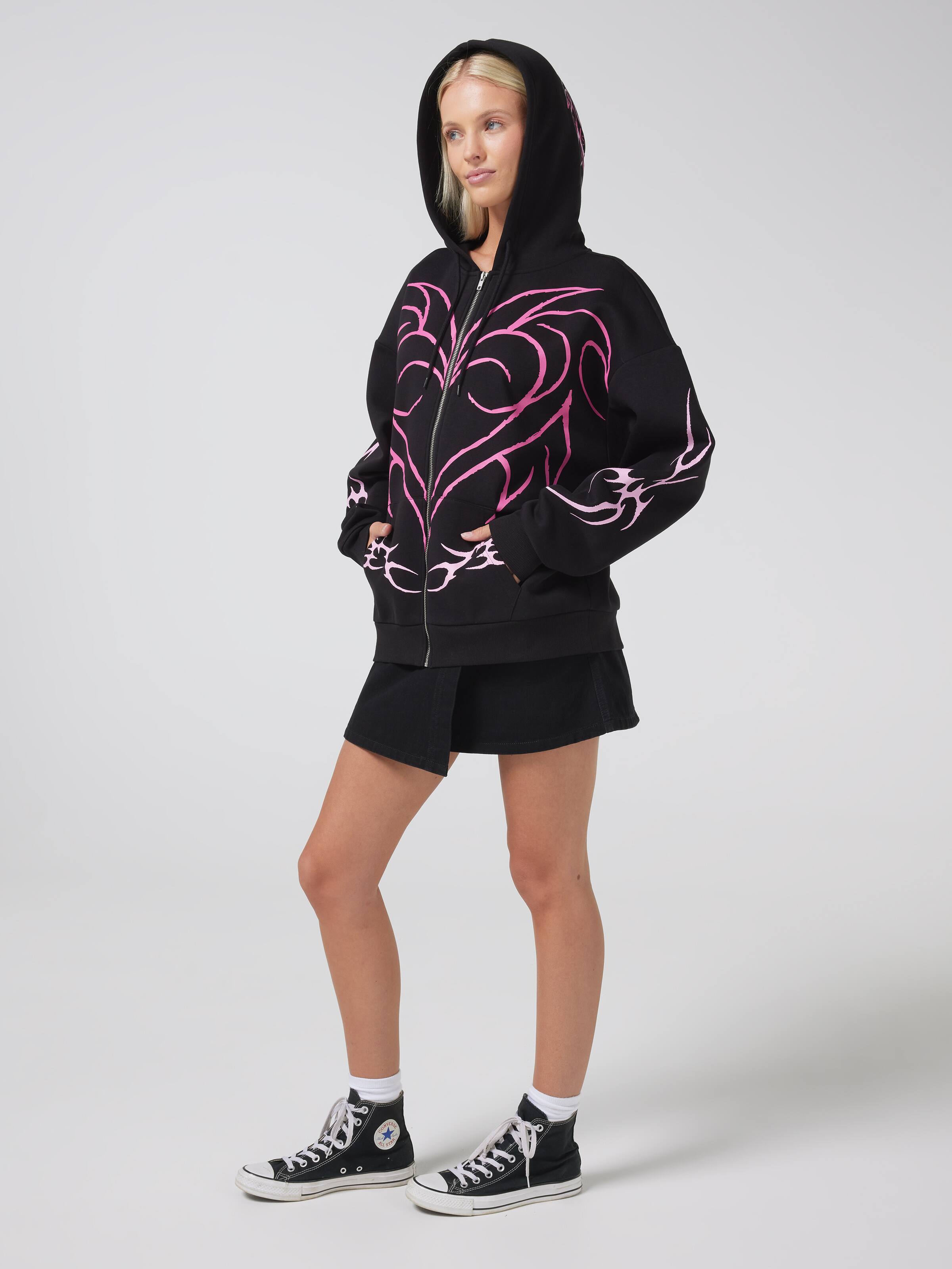 Cyber Zip Thru Hoodie