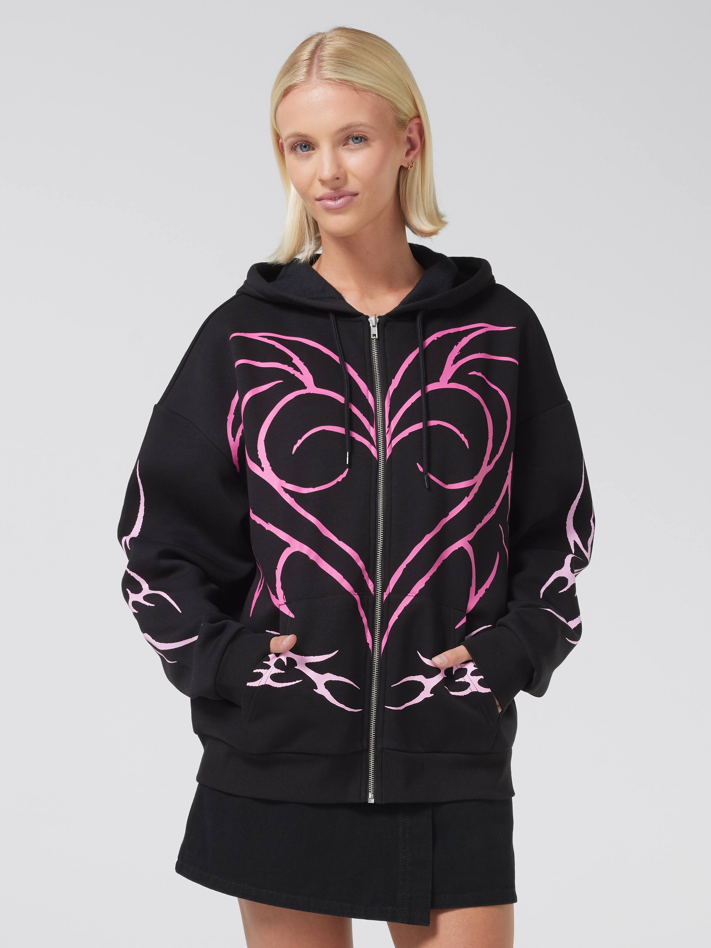 Cyber Zip Thru Hoodie