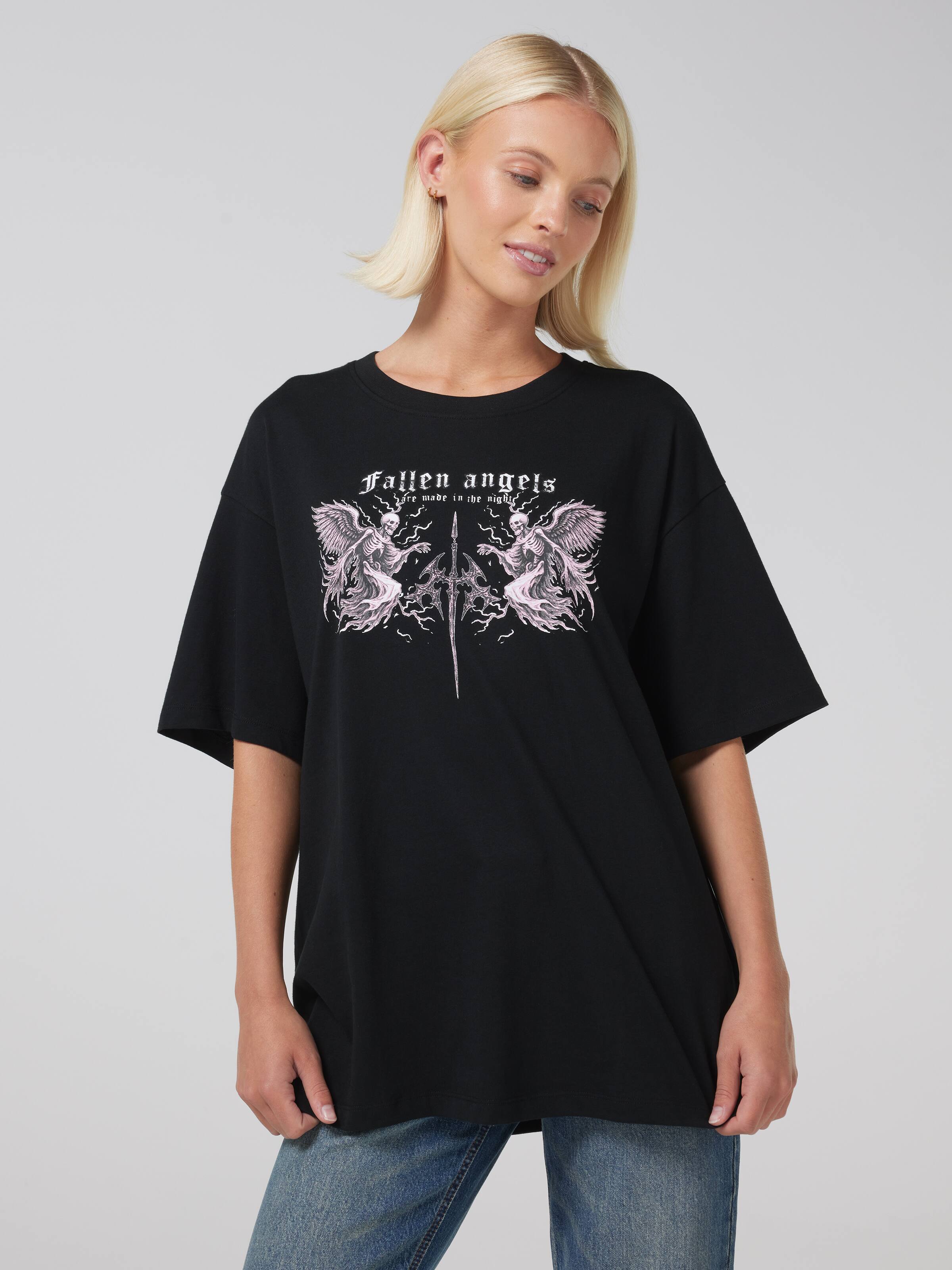 Fallen Angels Oversized Tee