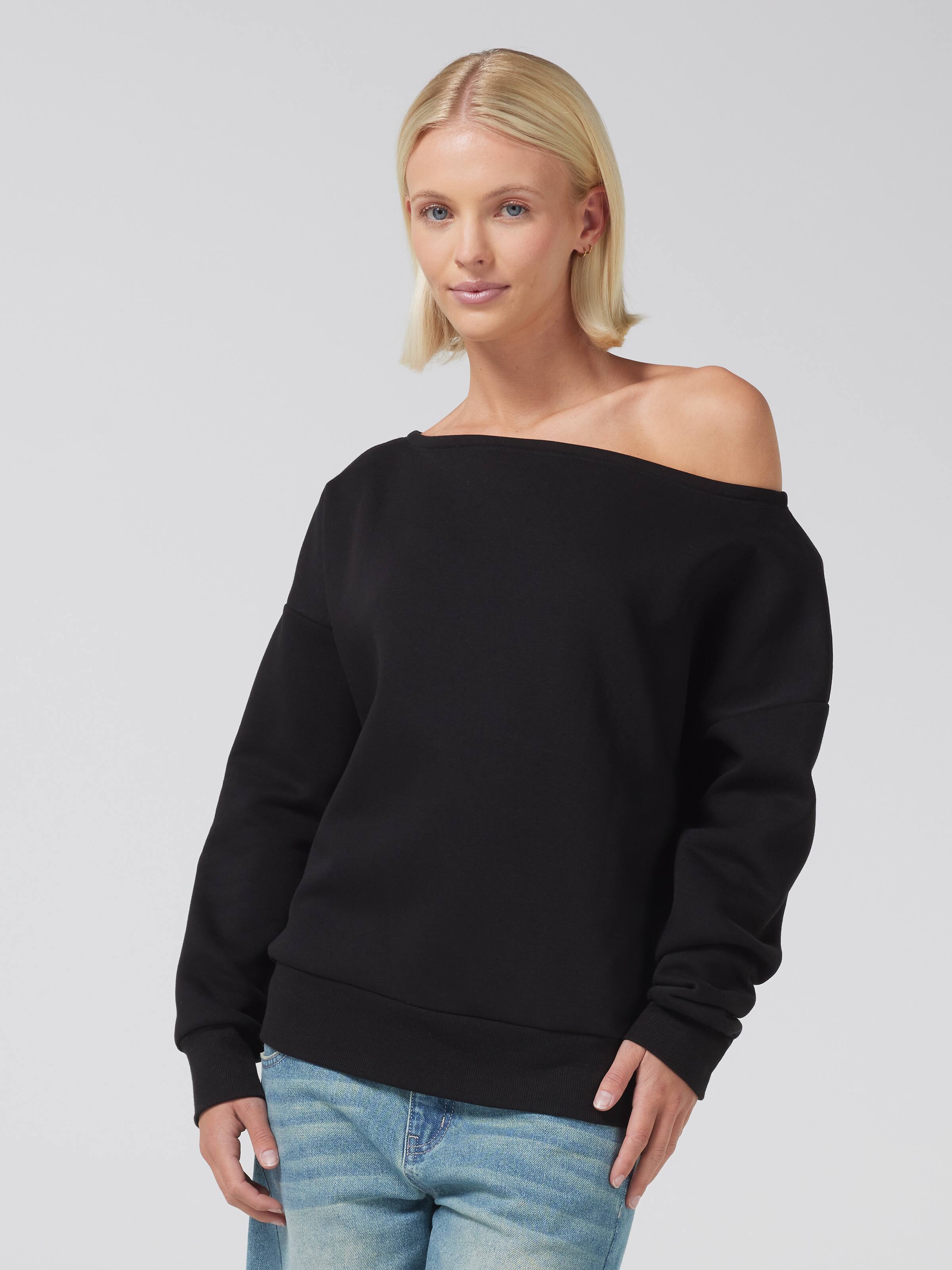 Off The Shoulder Sweatshirt
