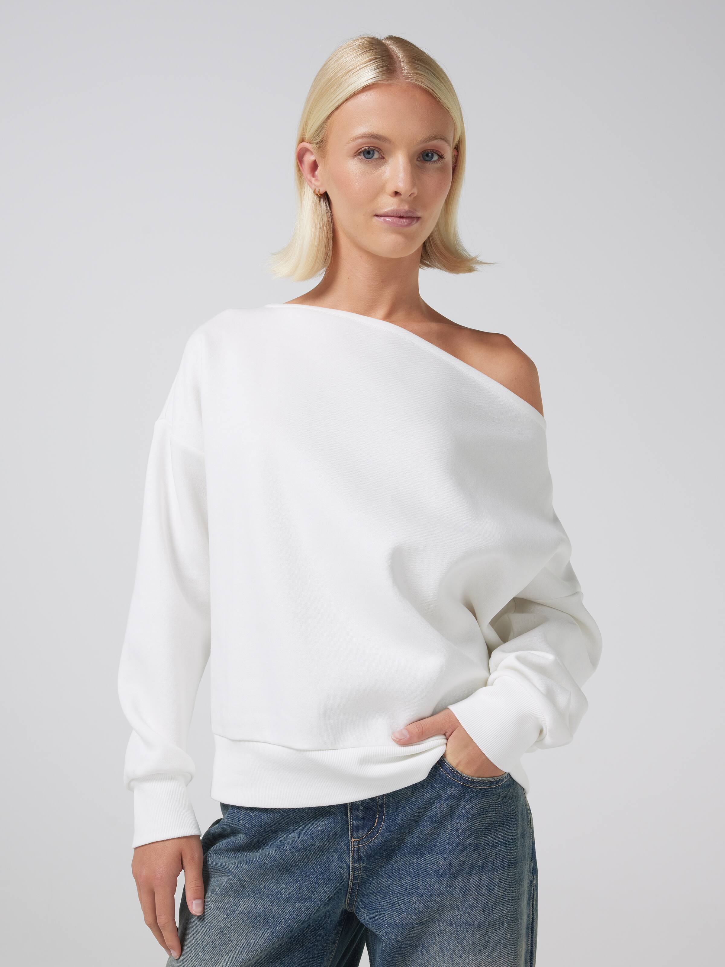 Off The Shoulder Sweatshirt
