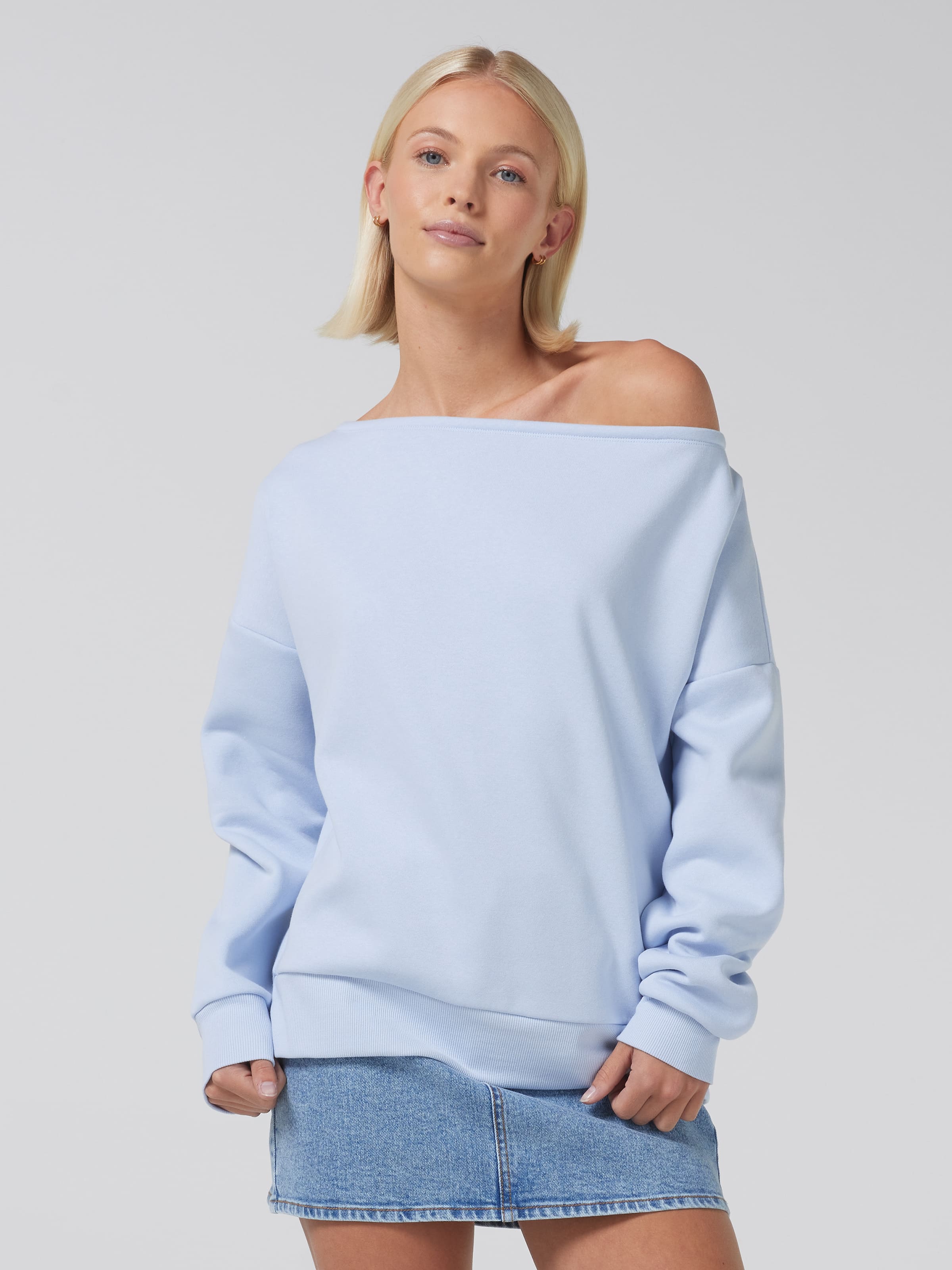 トップス zechito MARYVALE Power Shoulder Sweat 922748_byronblue_l.jpg?i10c=