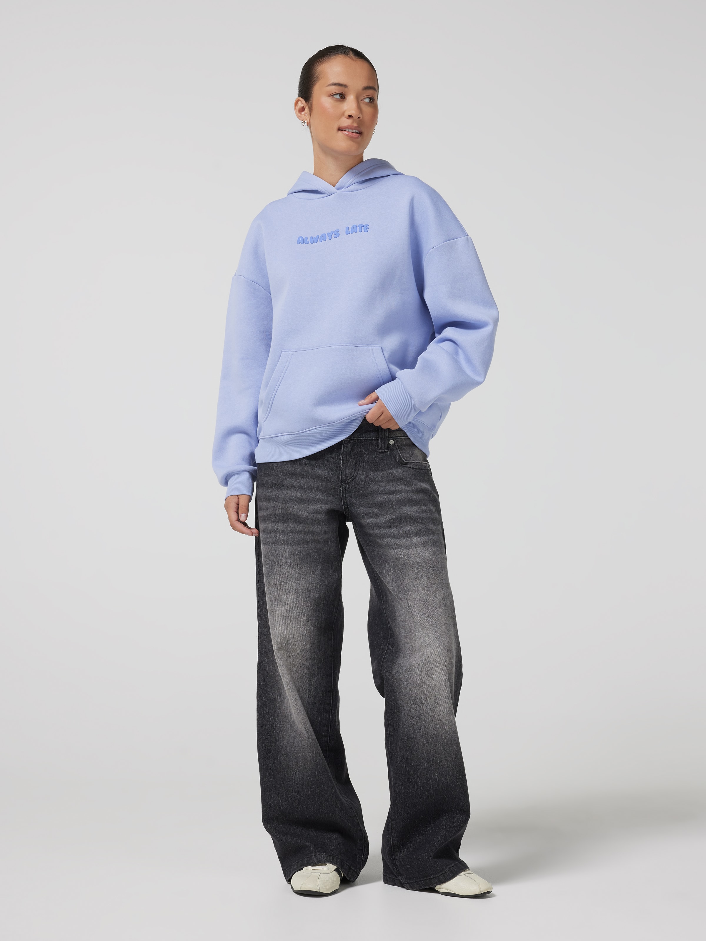 Always Late Oversized Hoodie