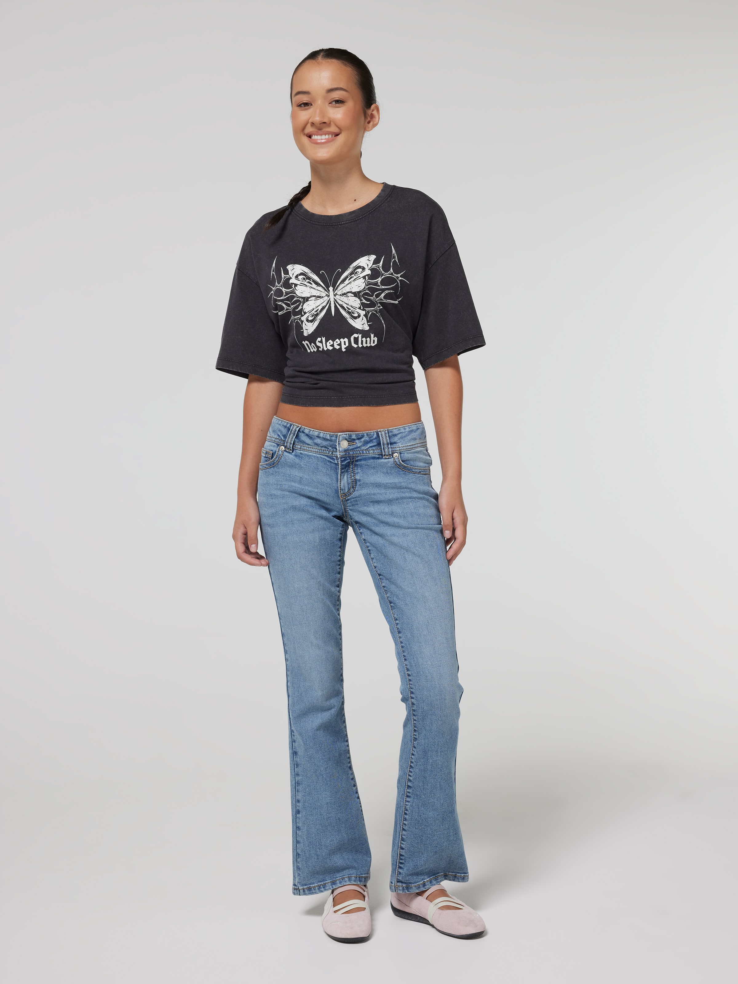 No Sleep Club Oversized Tee