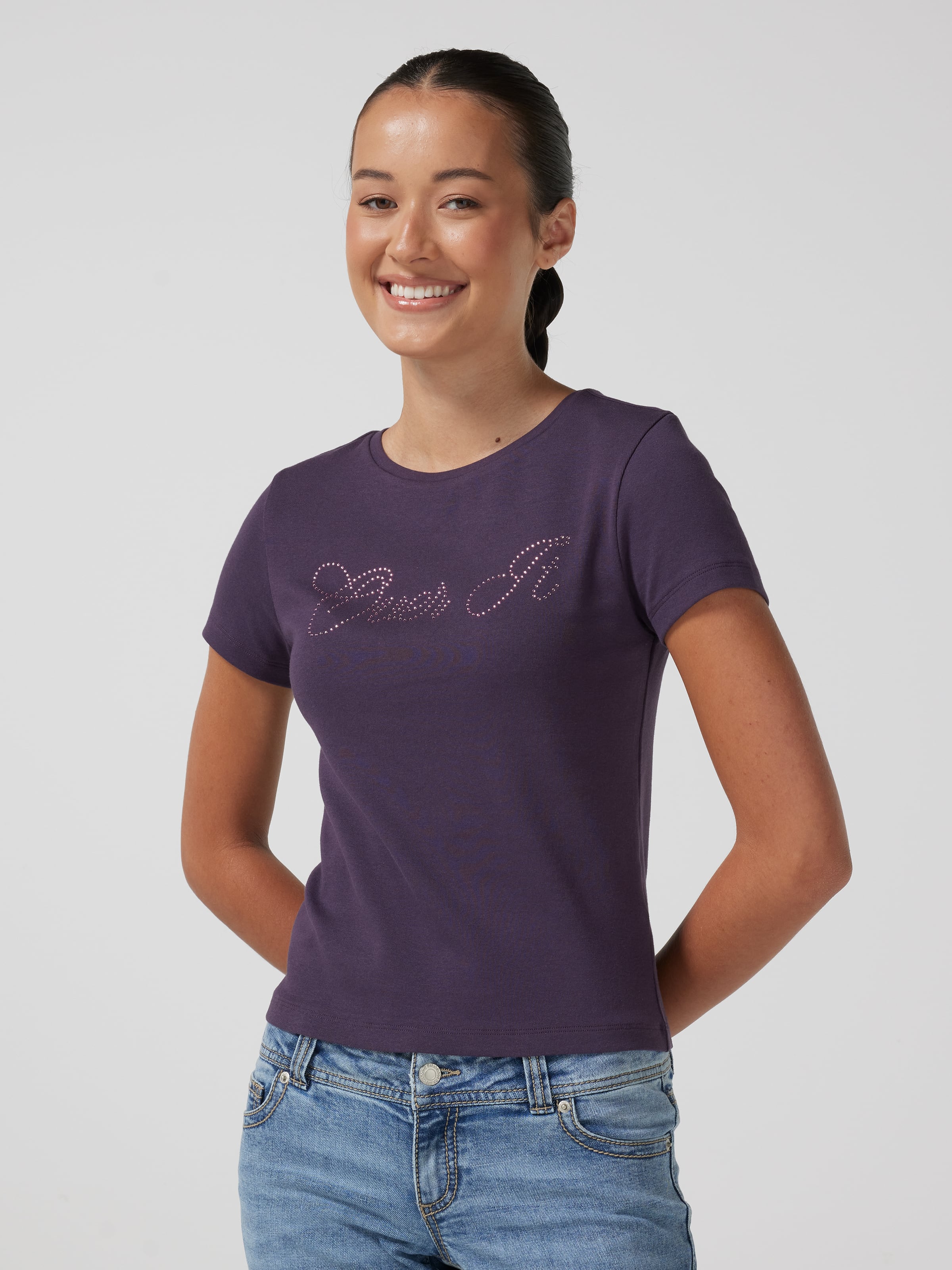 Over It Longline Baby Tee