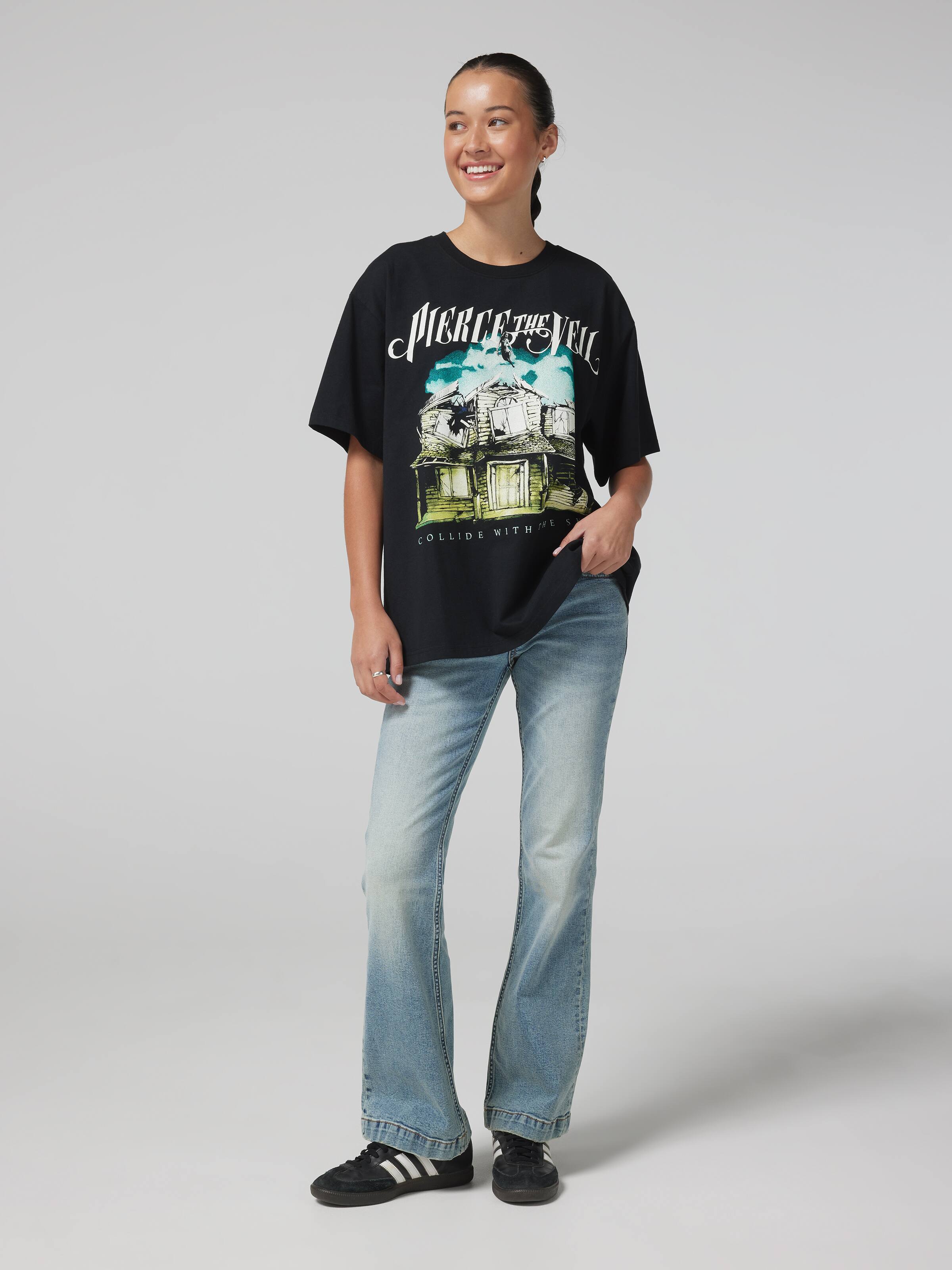 Pierce The Veil Collide House Overssized Tee