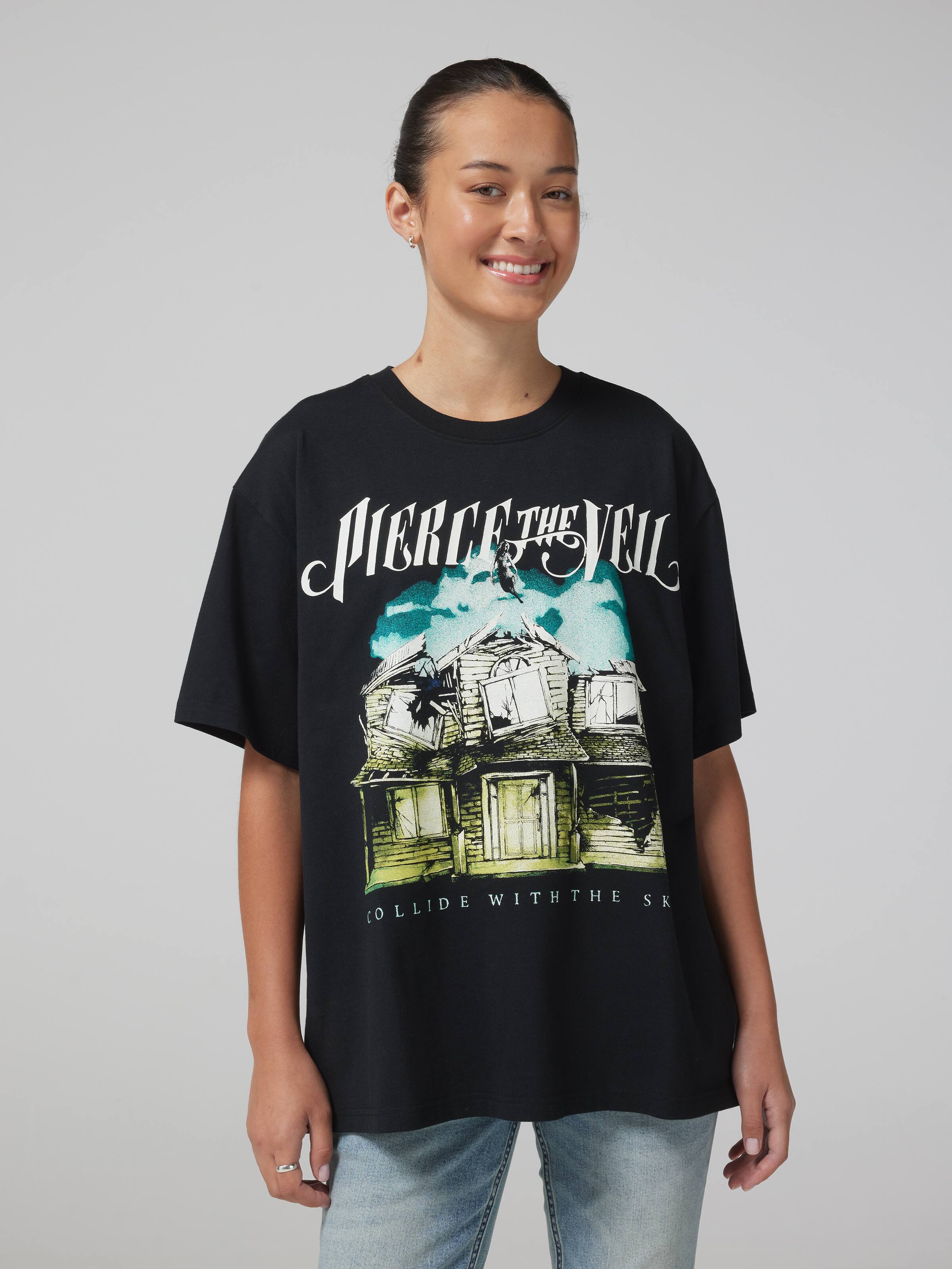 Pierce The Veil Collide House Overssized Tee