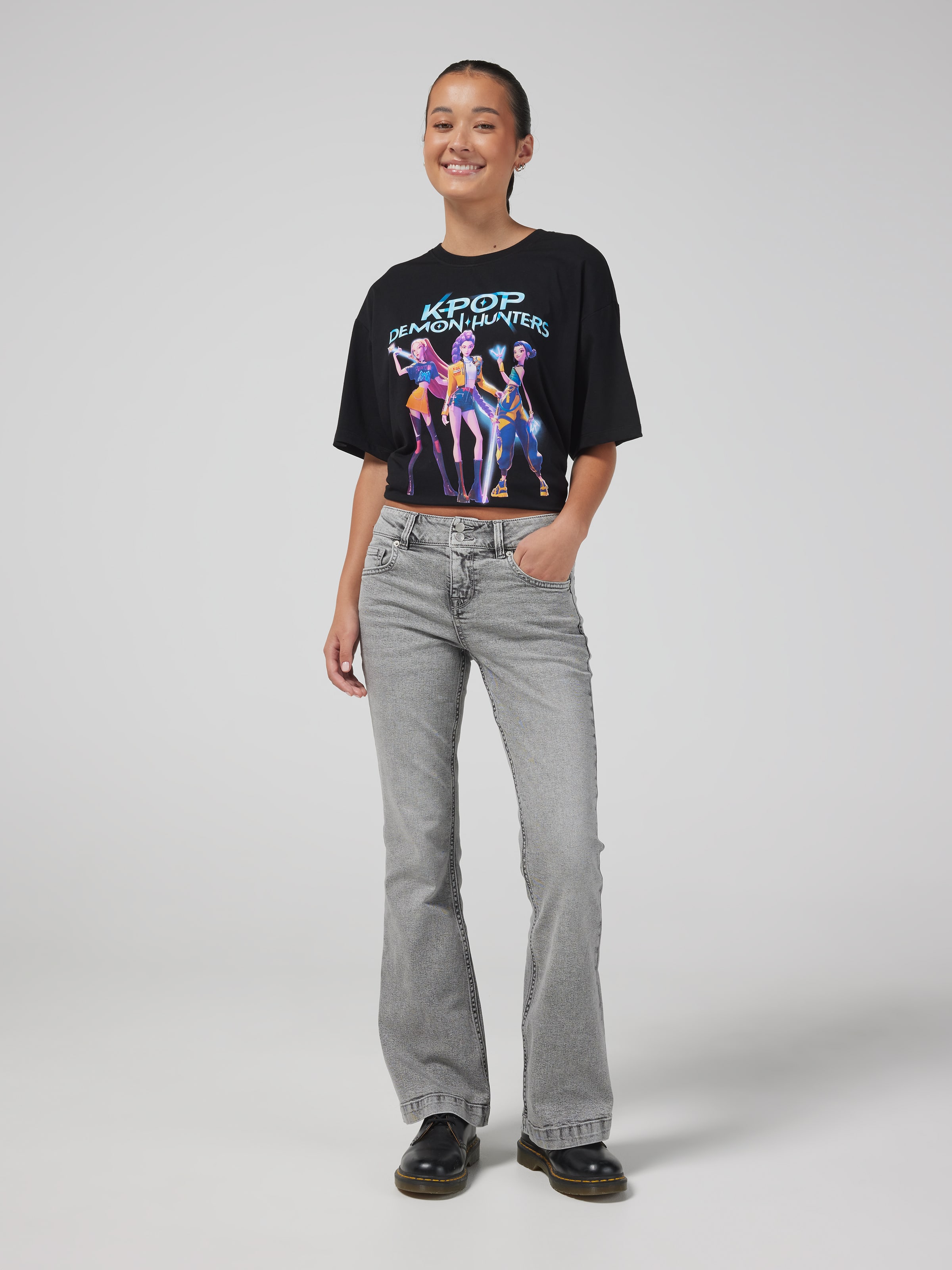 Kpop Huntrix Tour Oversized Tee