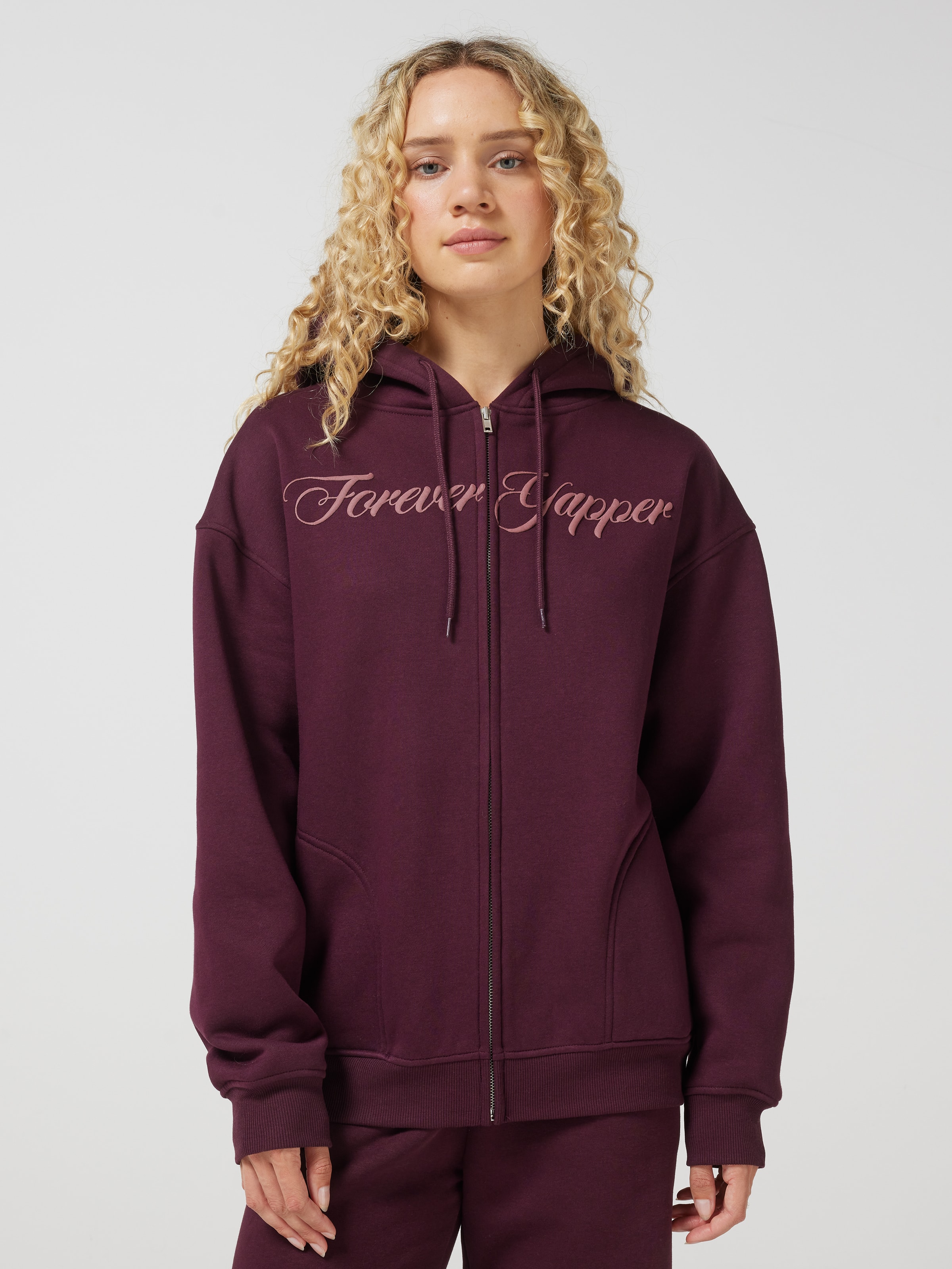 Yapping F&B Oversized Zip Up