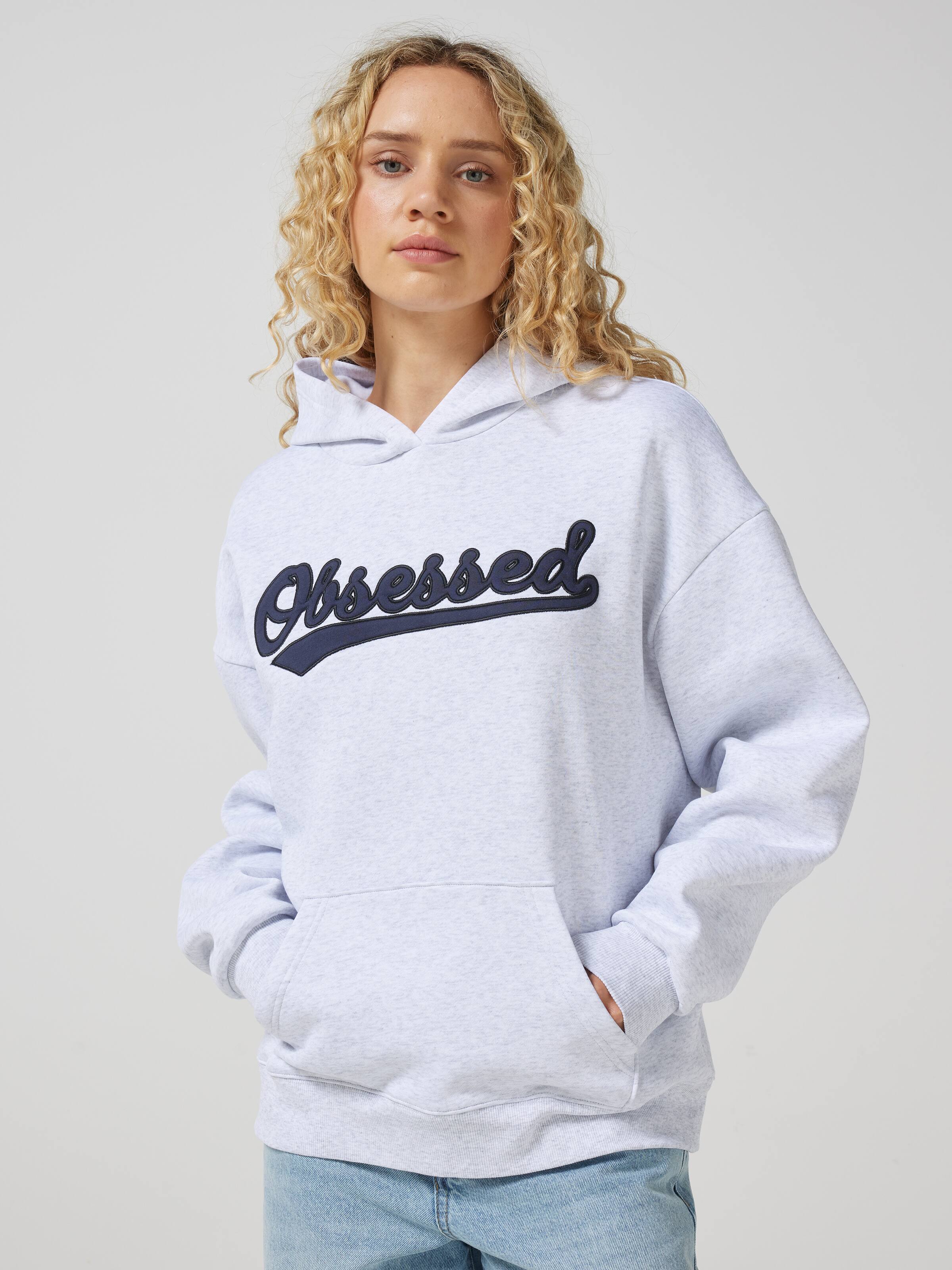 Y2k Sporty Logo Oversized Hoodie