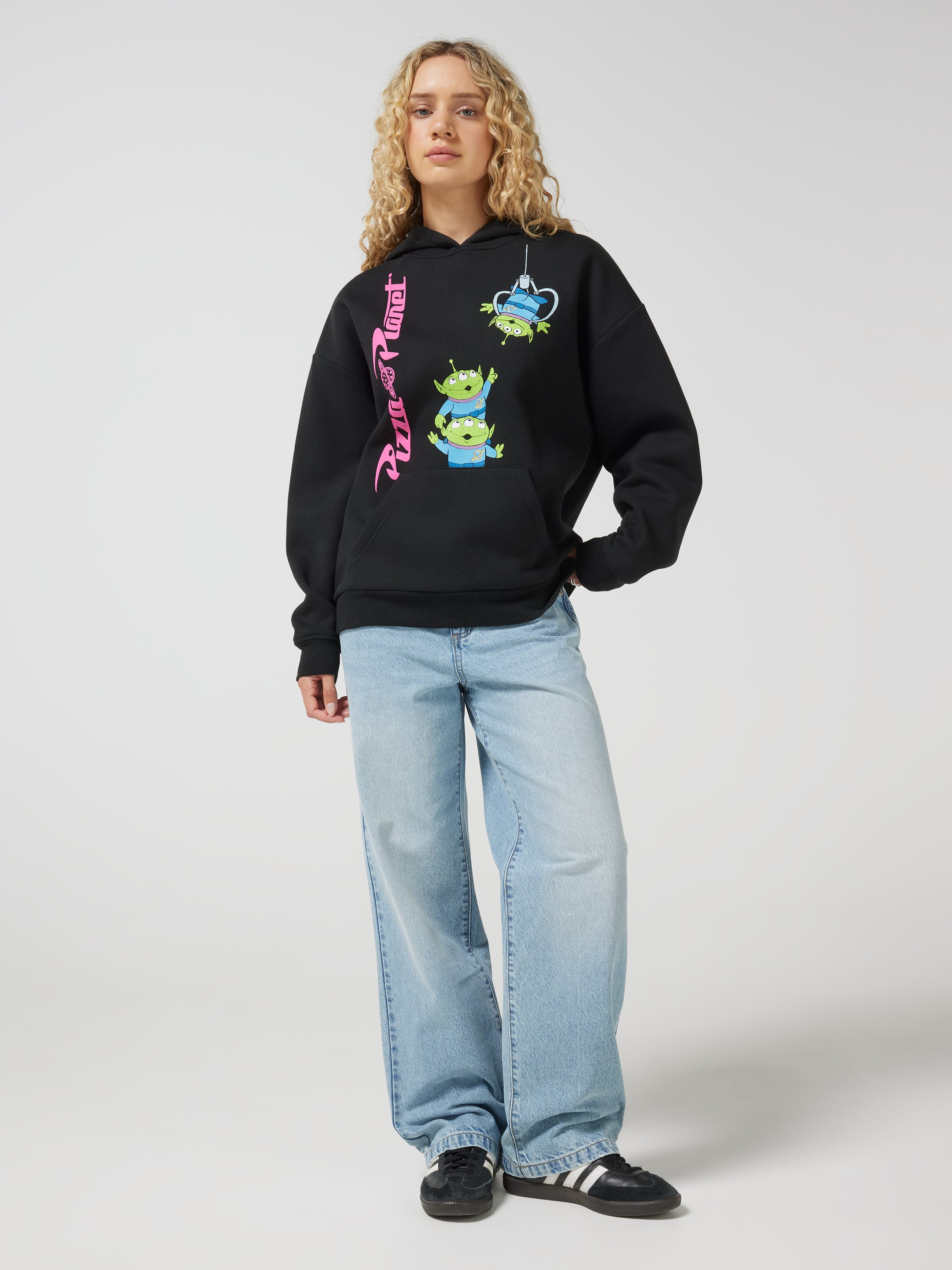 Toystory Pizza Planet Oversized Hoodie