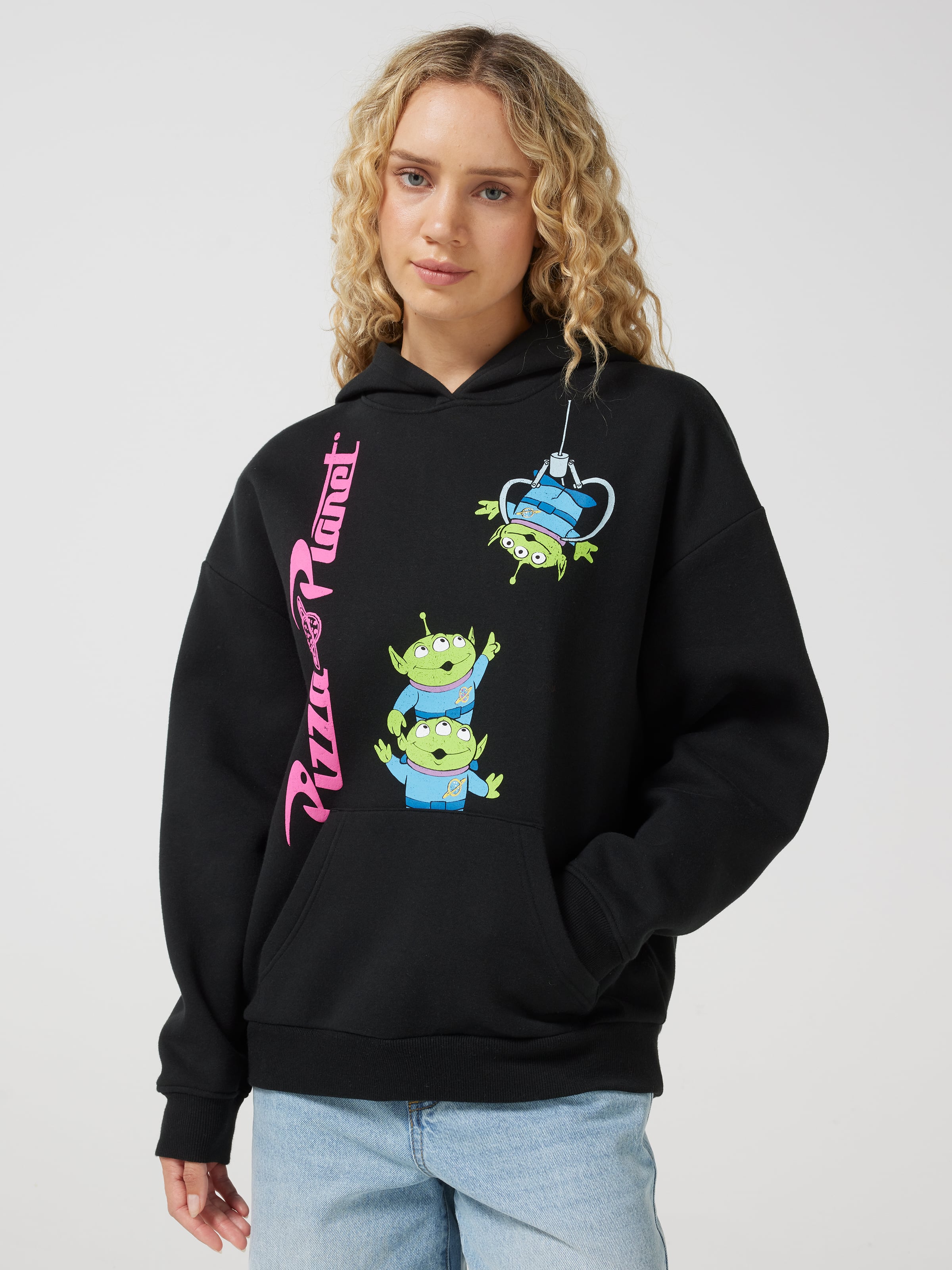 Toystory Pizza Planet Oversized Hoodie
