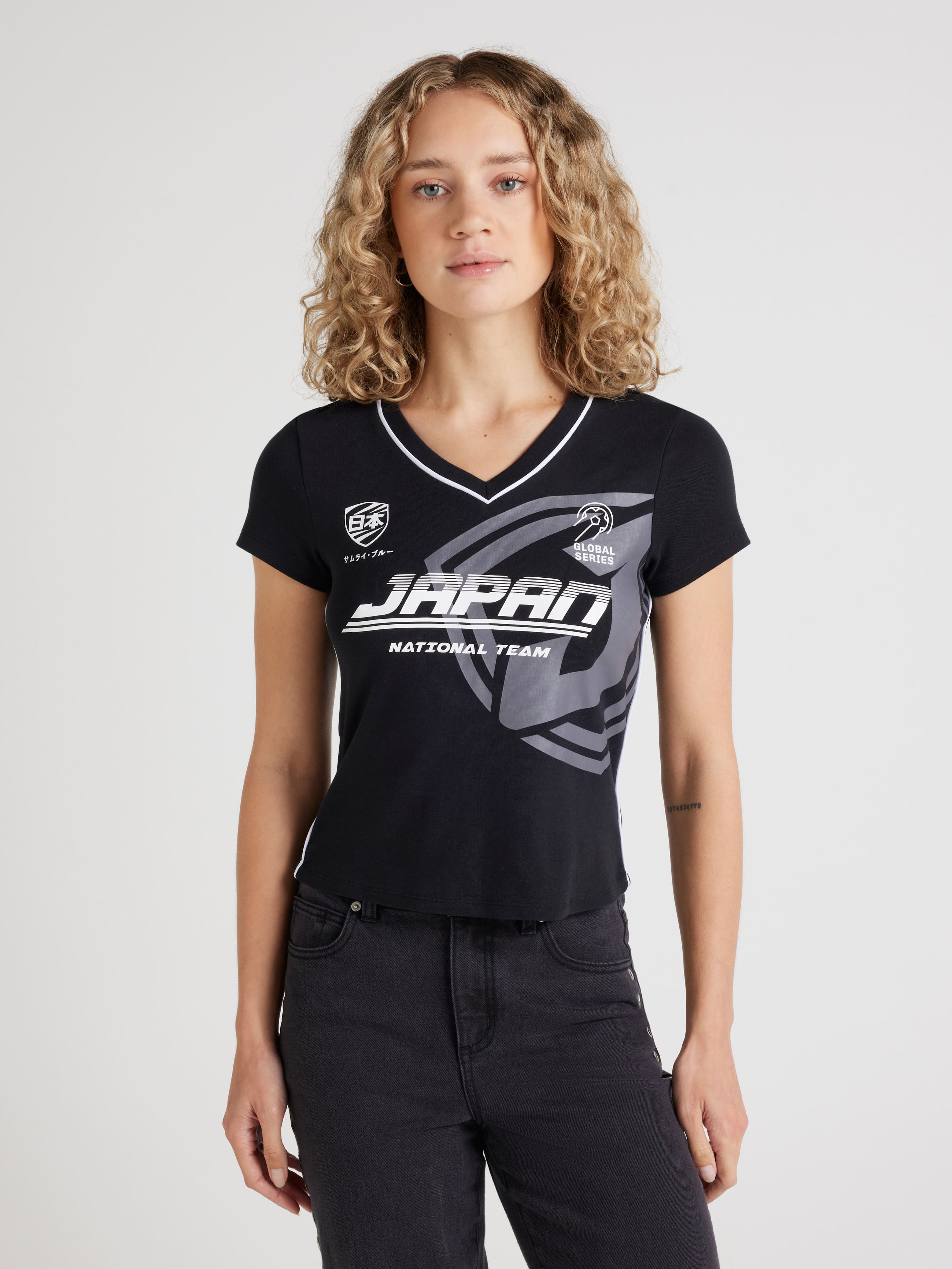 Japan V Neck Baby Tee