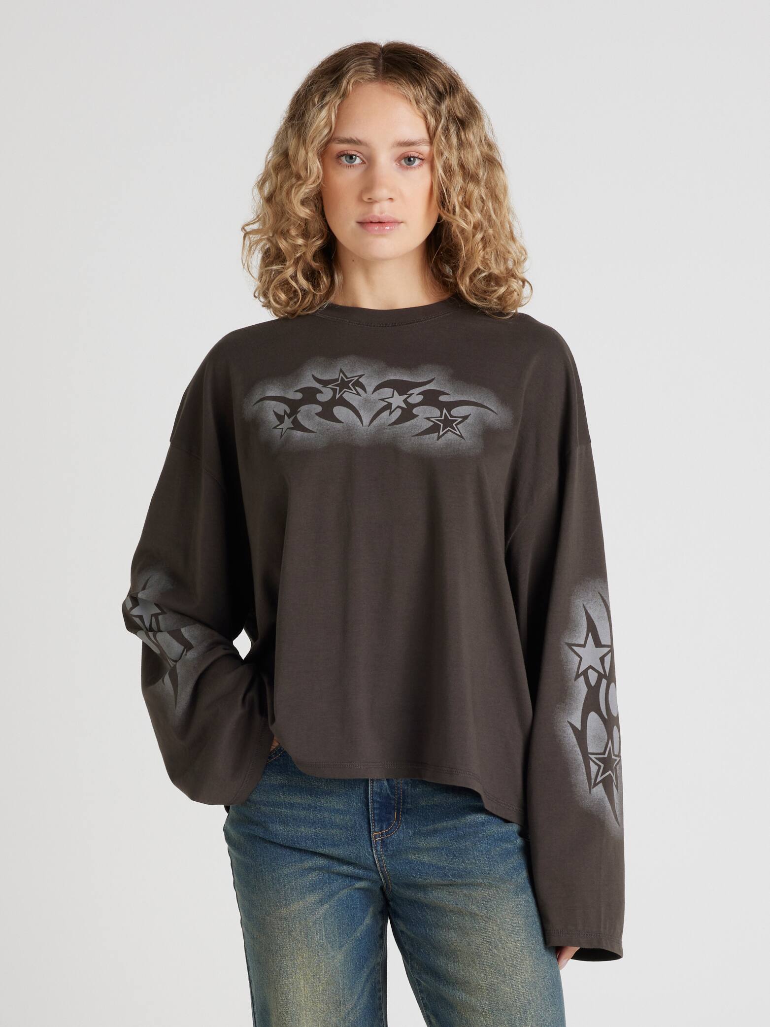 Neo Goth Long Sleeve Top