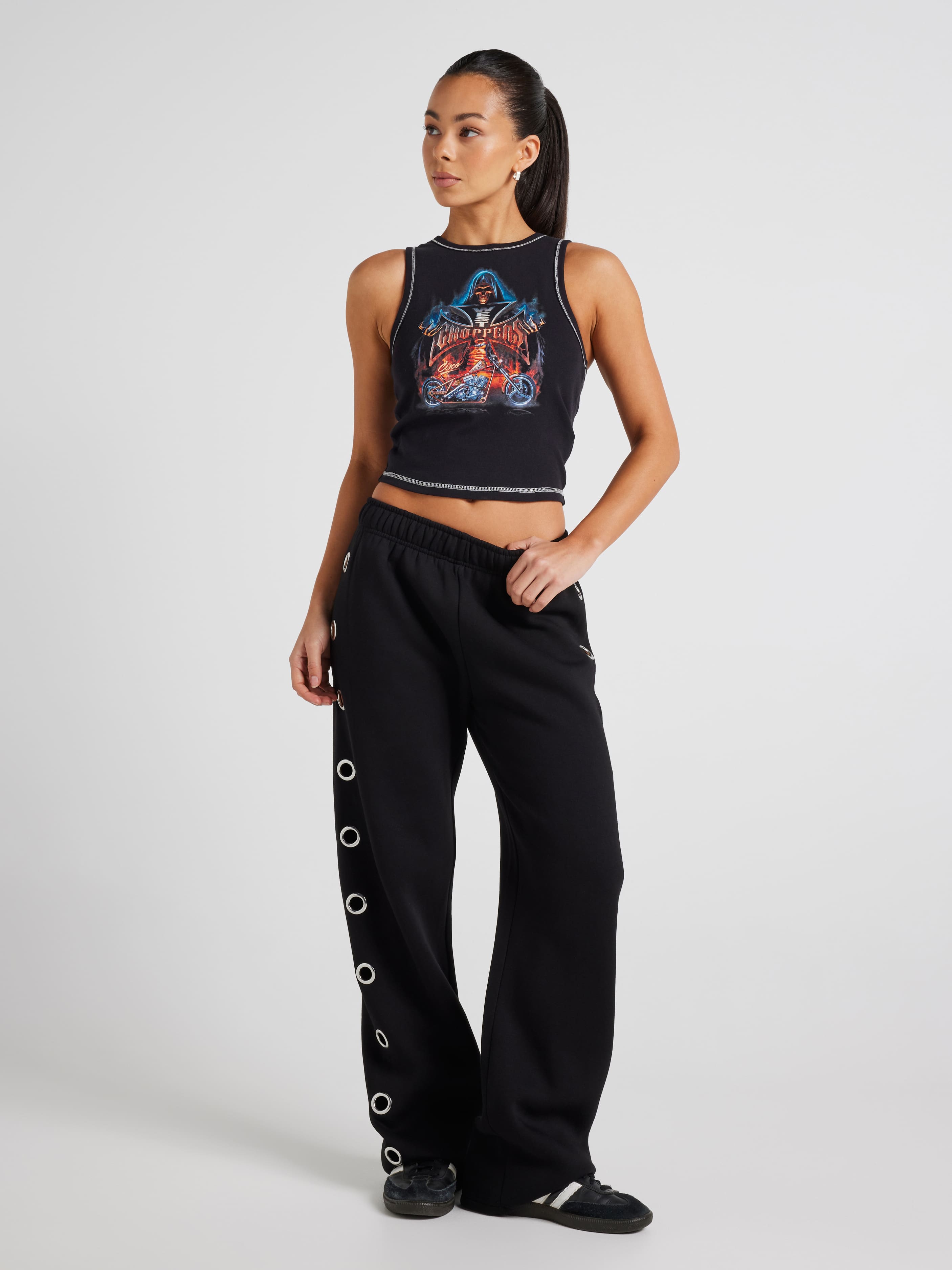 West Coast Choppers Skull Baby Tank