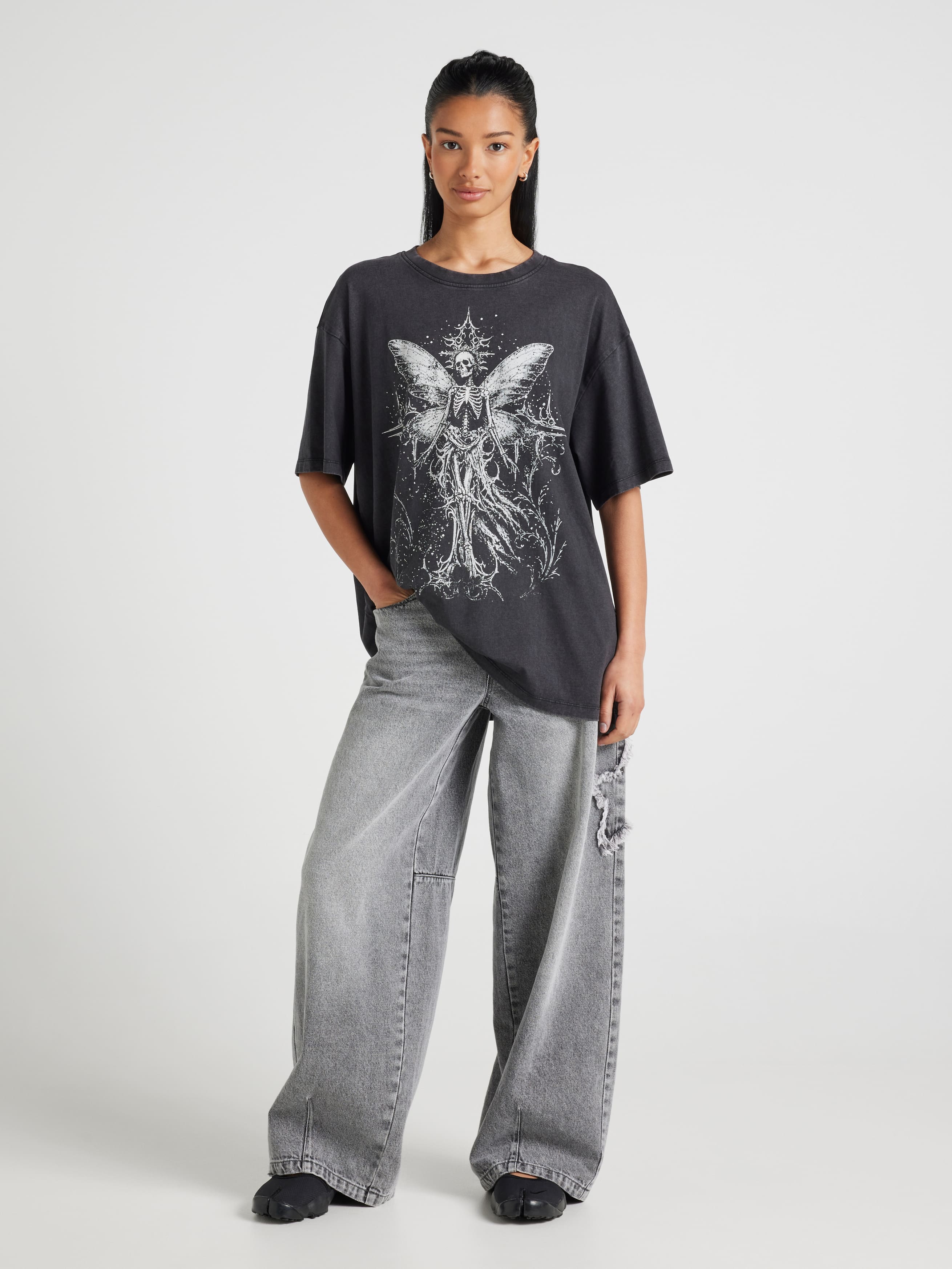 Neo Gothic Fairy Oversized Tee