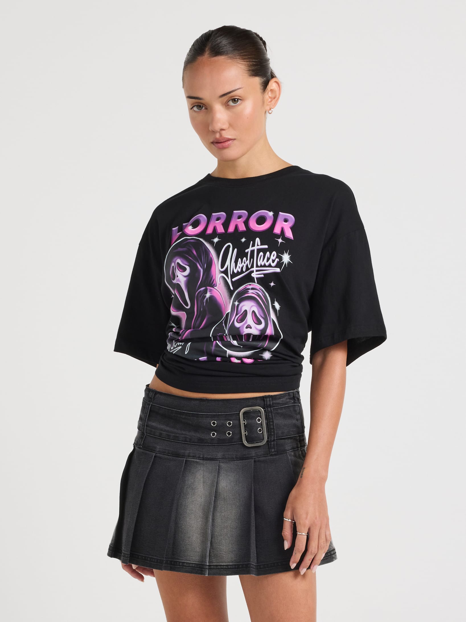 Ghostface Horror Oversized Tee