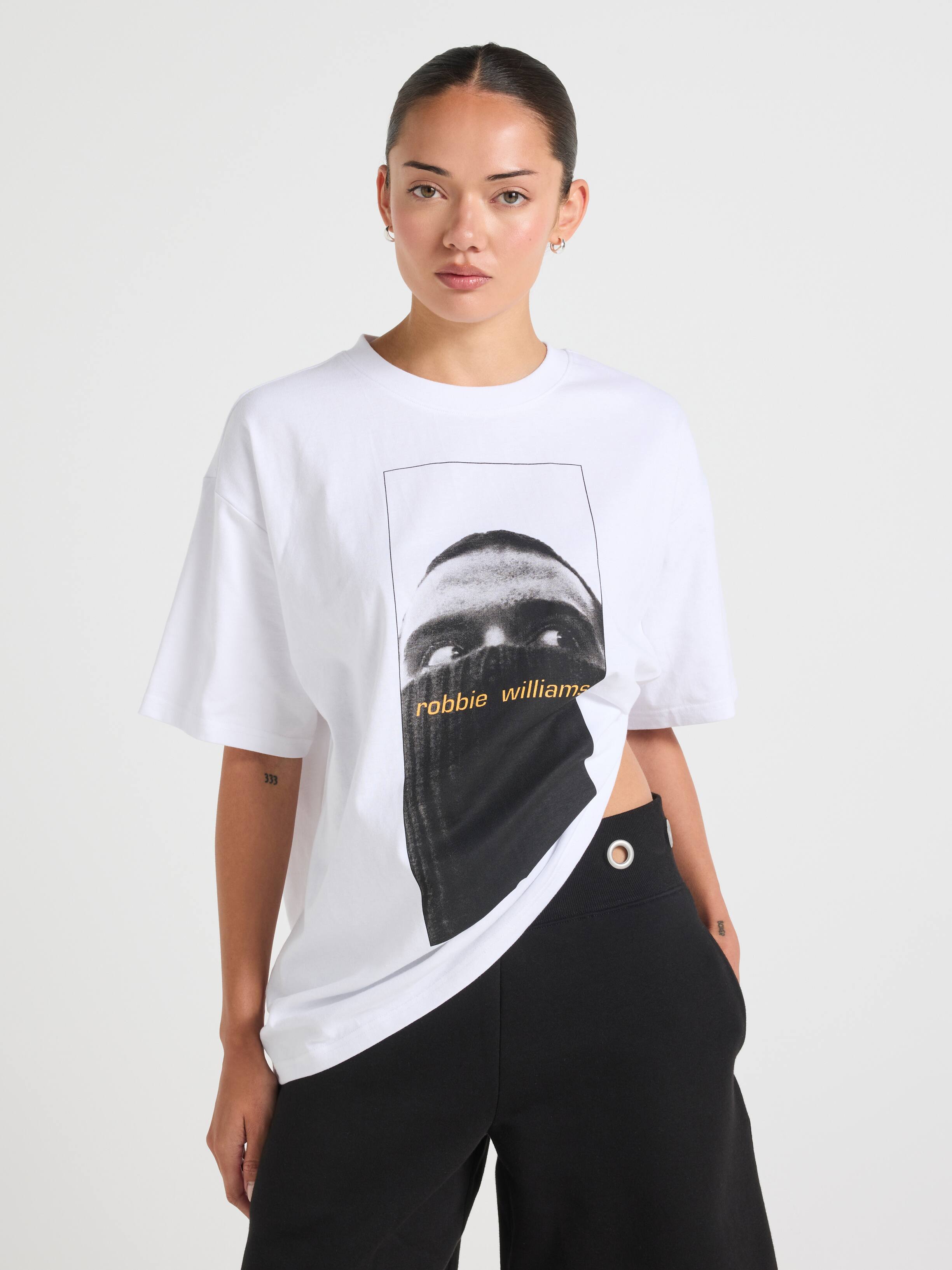Music Rob Williams Eyes Oversized Tee